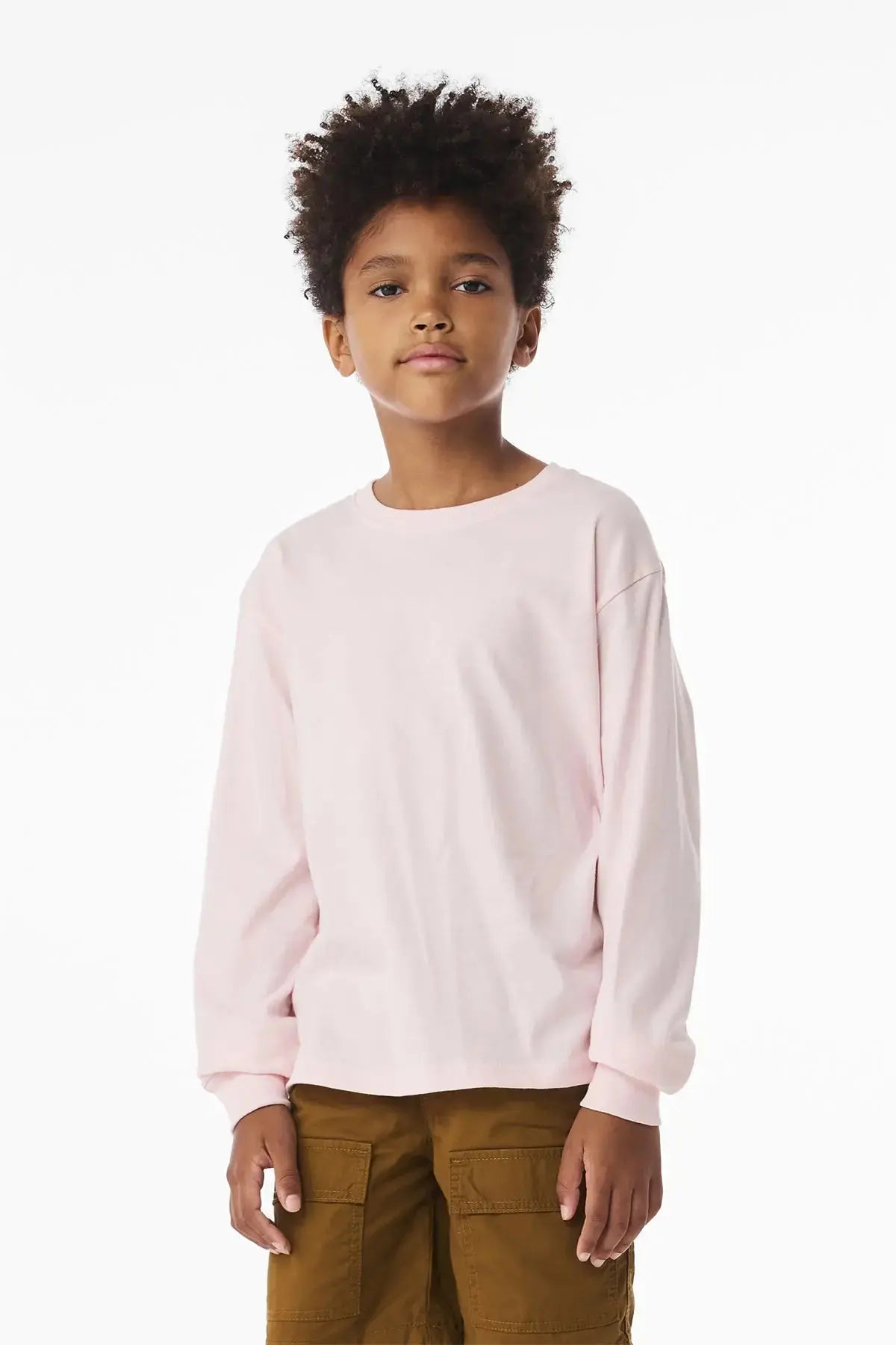 BELLA+CANVAS® Youth 6-Ounce Heavyweight Long Sleeve Tee #BC3511Y Game Over Merch