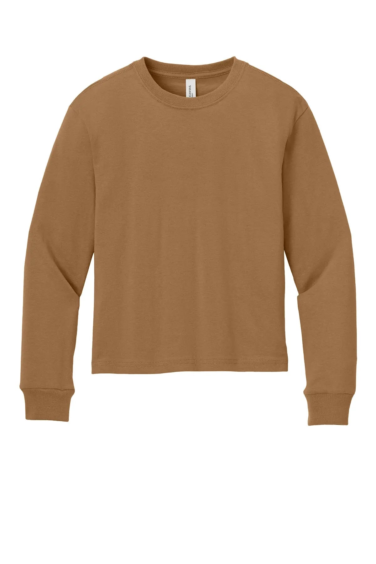 BELLA+CANVAS® Youth 6-Ounce Heavyweight Long Sleeve Tee #BC3511Y
