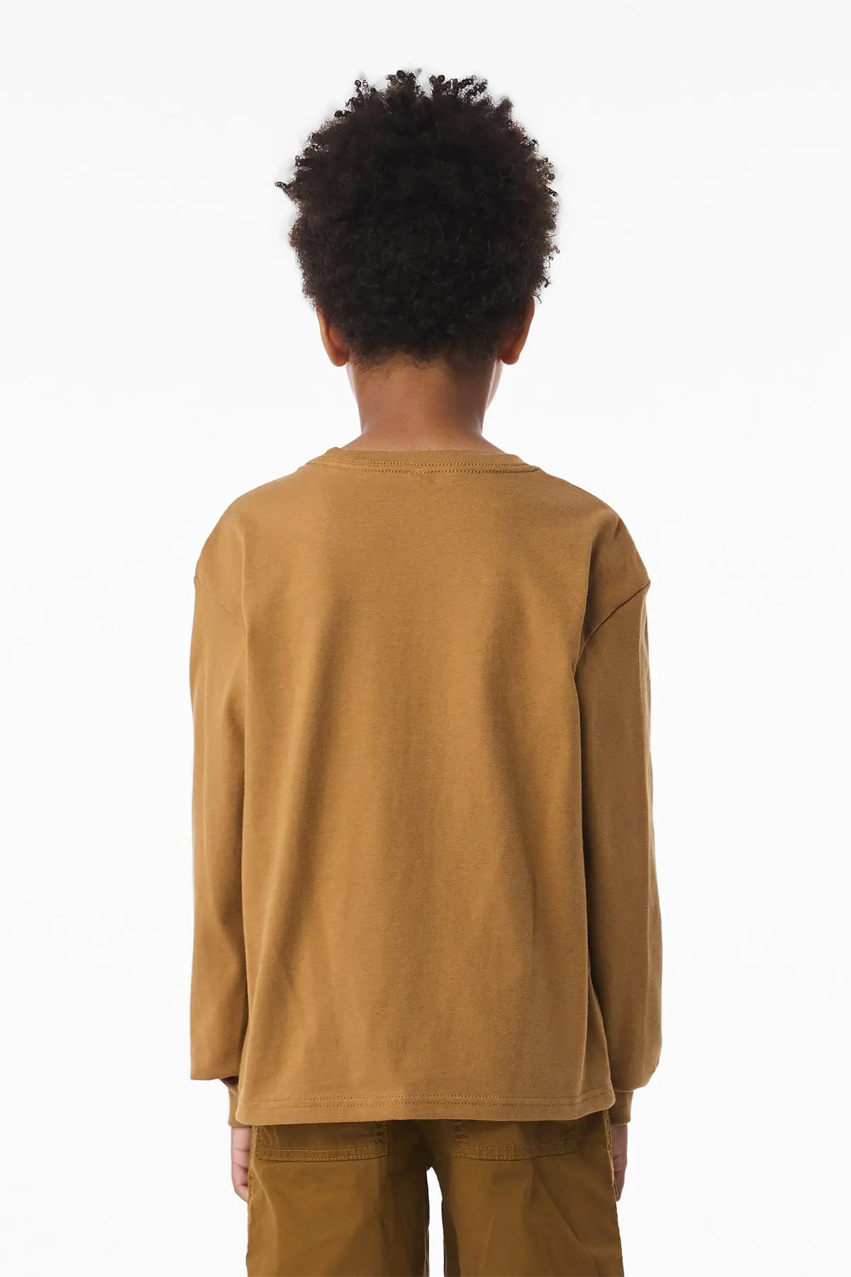 BELLA+CANVAS® Youth 6-Ounce Heavyweight Long Sleeve Tee #BC3511Y