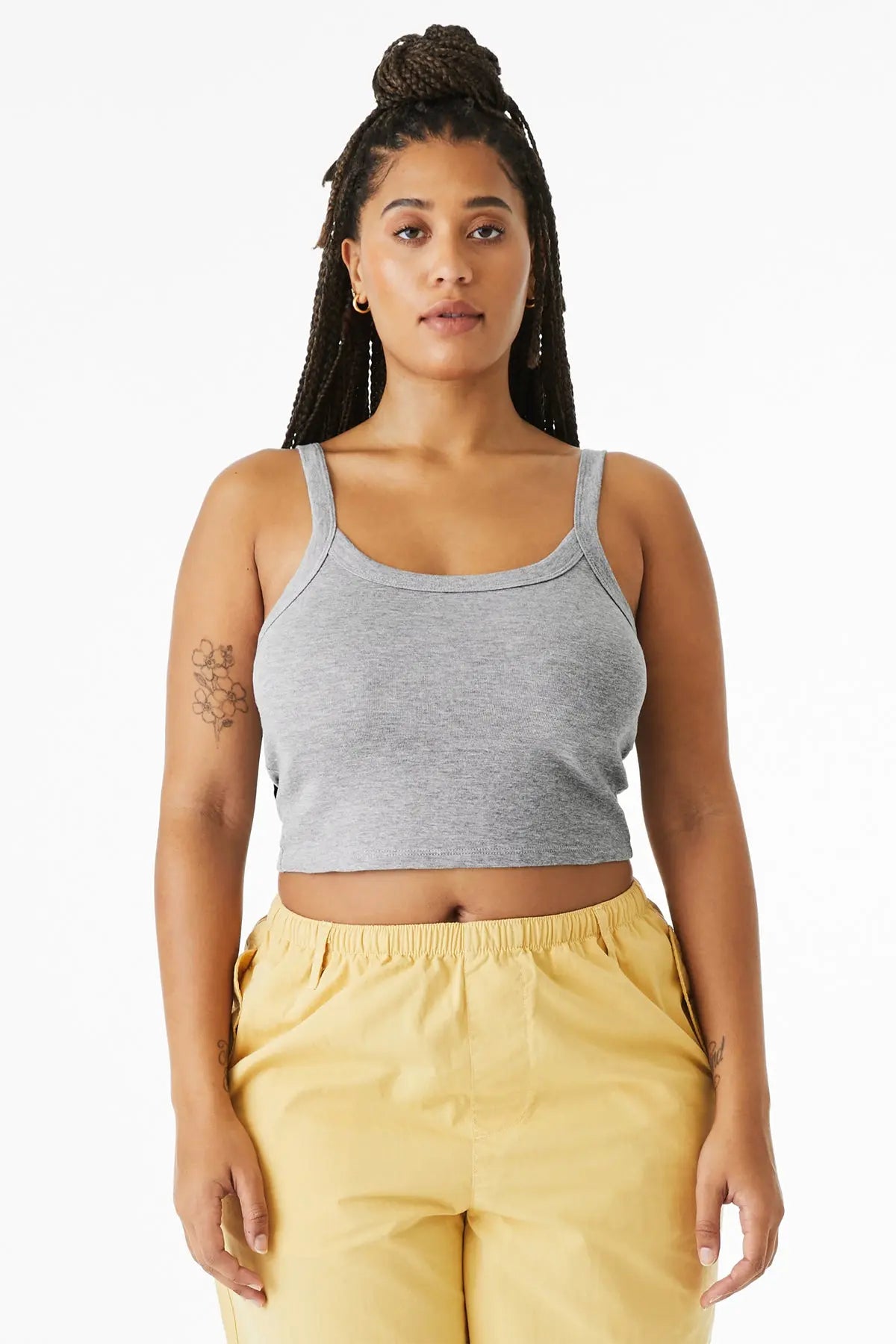 BELLA+CANVAS® Women’s Micro Rib Spaghetti Strap Tank #BC1012 Game Over Merch