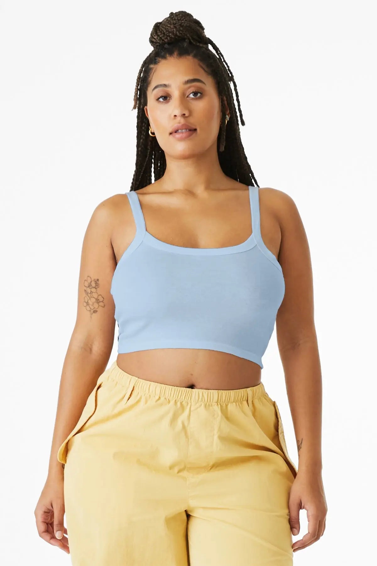 BELLA+CANVAS® Women’s Micro Rib Spaghetti Strap Tank #BC1012 Game Over Merch