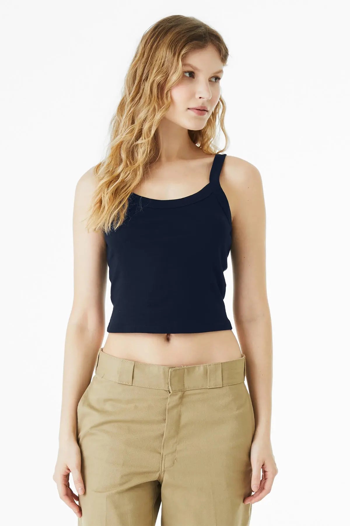 BELLA+CANVAS® Women’s Micro Rib Spaghetti Strap Tank #BC1012 Game Over Merch