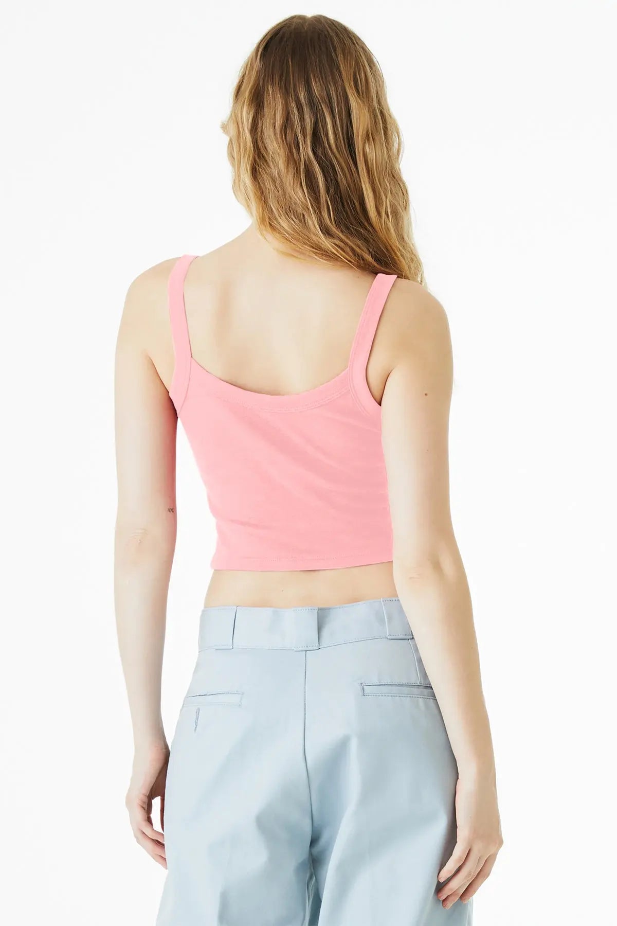BELLA+CANVAS® Women’s Micro Rib Spaghetti Strap Tank #BC1012 Game Over Merch