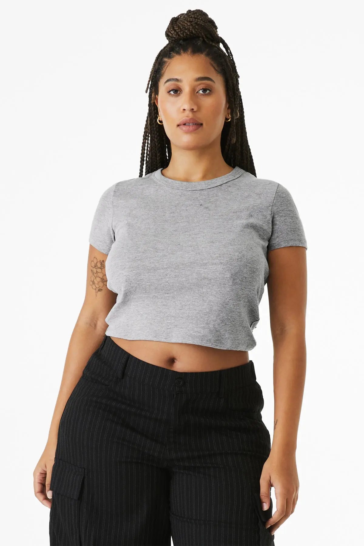 BELLA+CANVAS® Women’s Micro Rib Baby Tee #BC1010