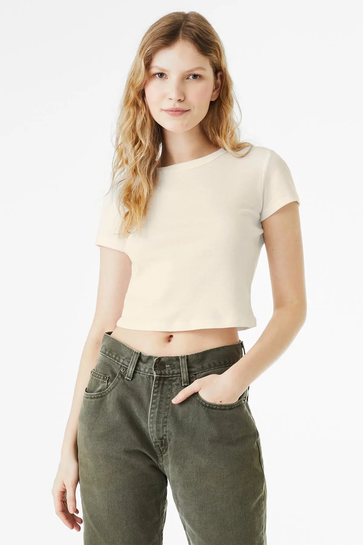 BELLA+CANVAS® Women’s Micro Rib Baby Tee #BC1010