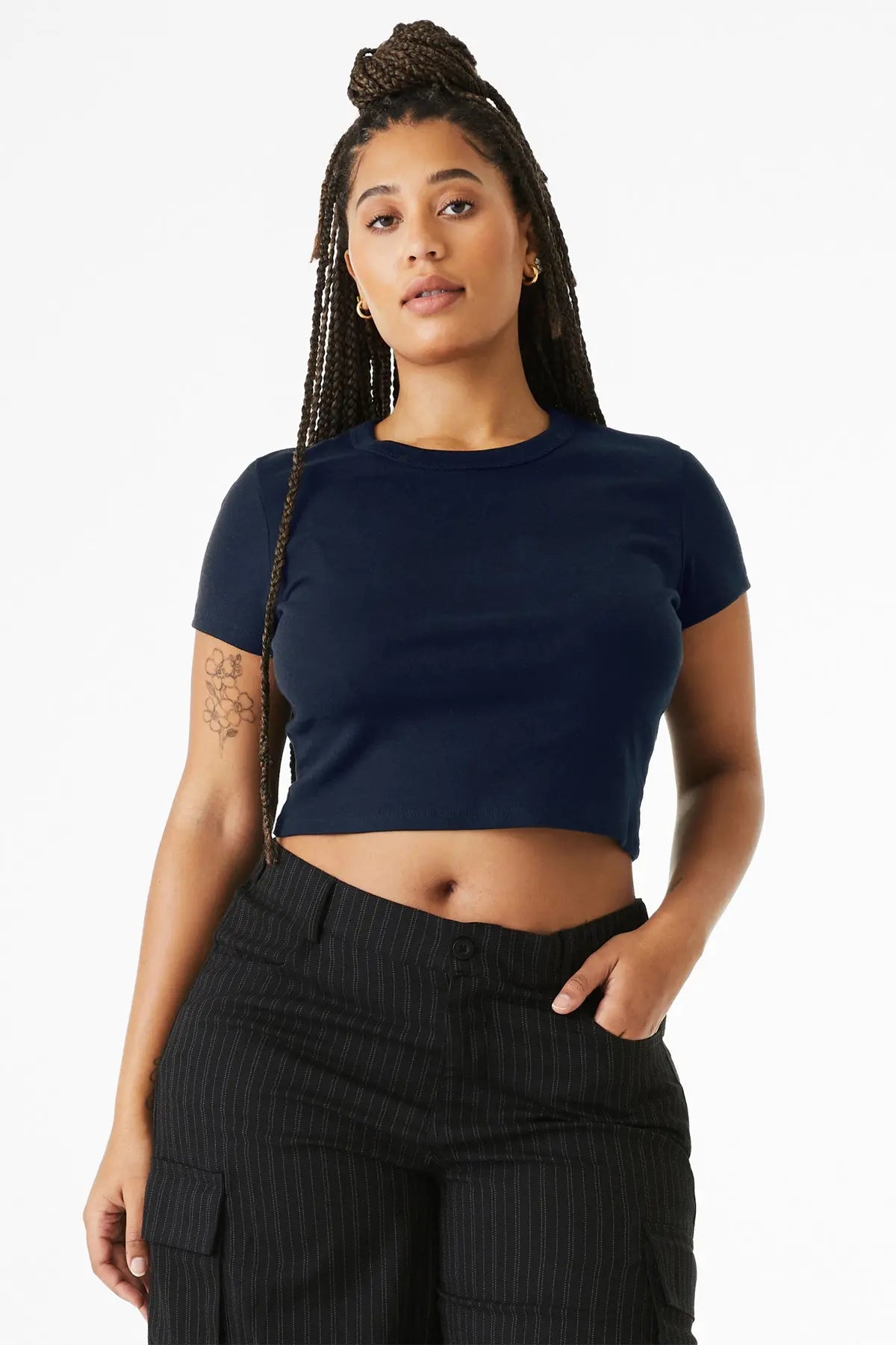BELLA+CANVAS® Women’s Micro Rib Baby Tee #BC1010