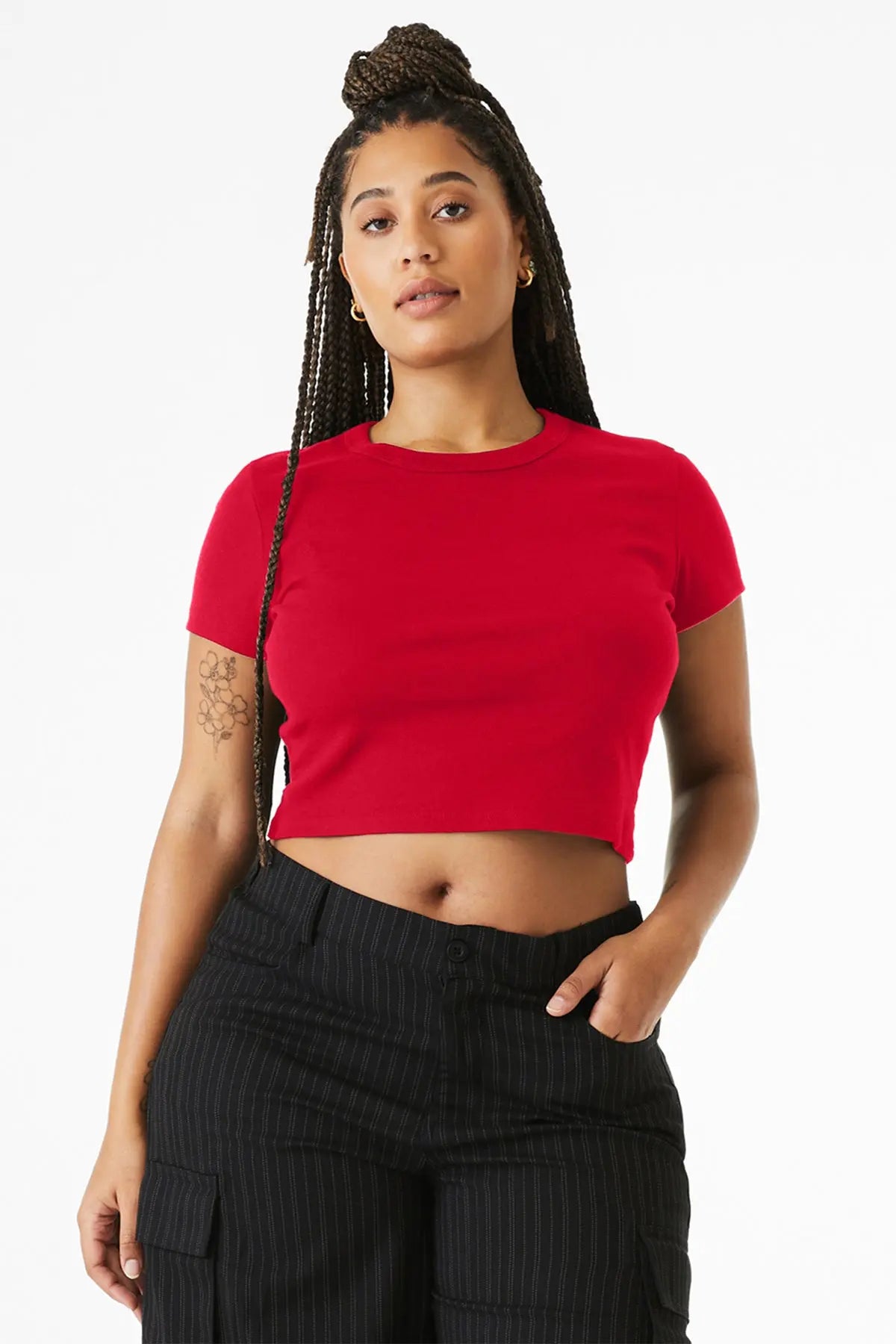 BELLA+CANVAS® Women’s Micro Rib Baby Tee #BC1010