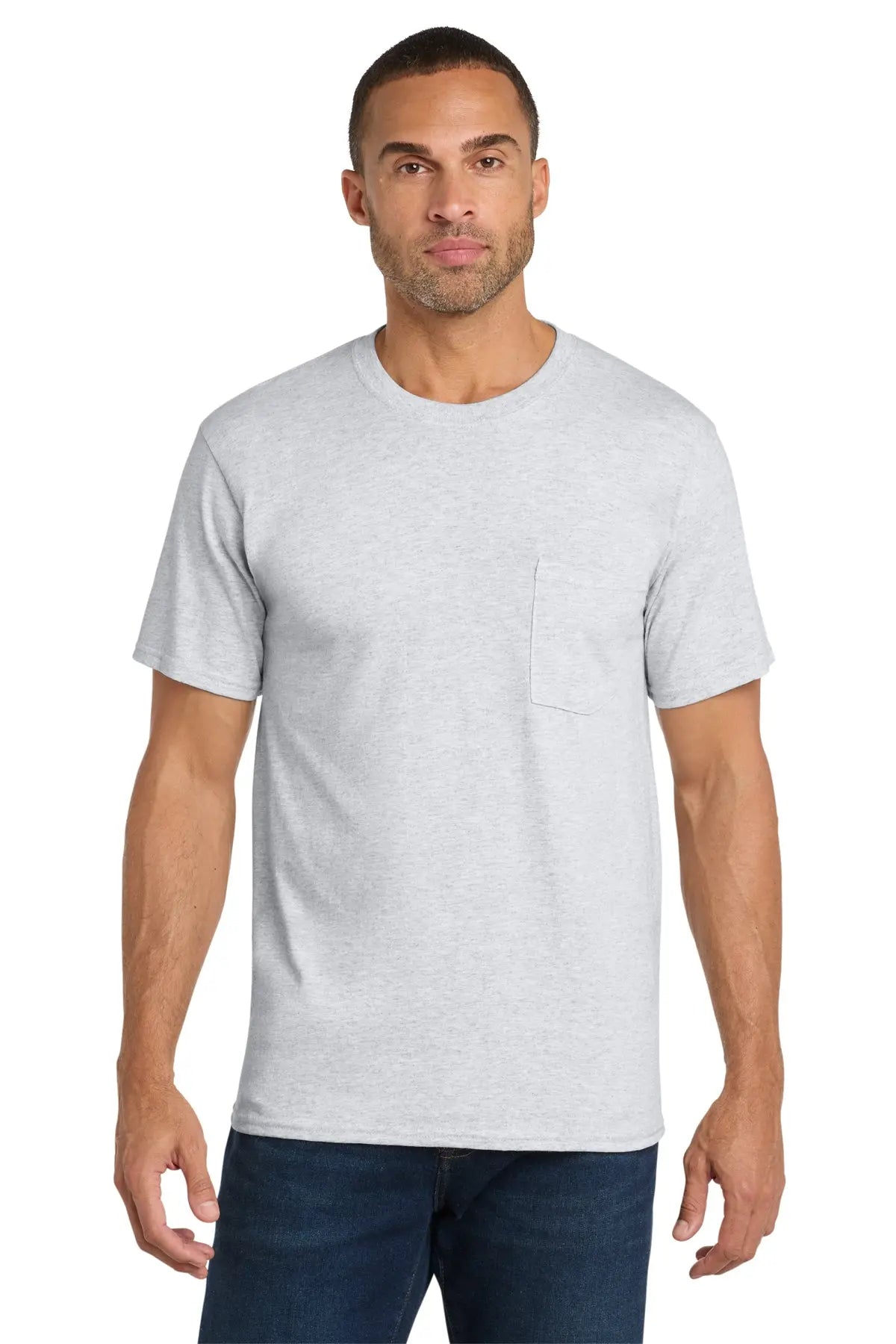 Port & Co™ Core Cotton Pocket Tee #PC54P