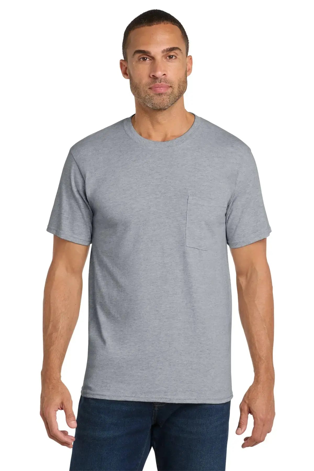 Port & Co™ Core Cotton Pocket Tee #PC54P Game Over Merch