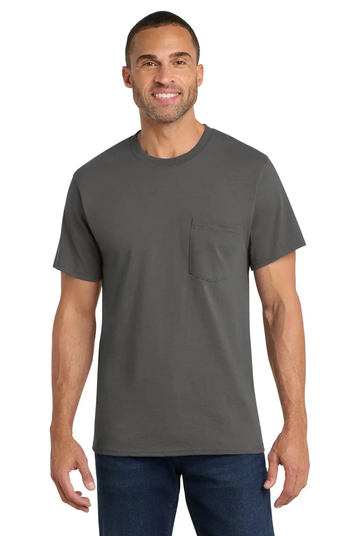 Port & Co™ Core Cotton Pocket Tee #PC54P Game Over Merch