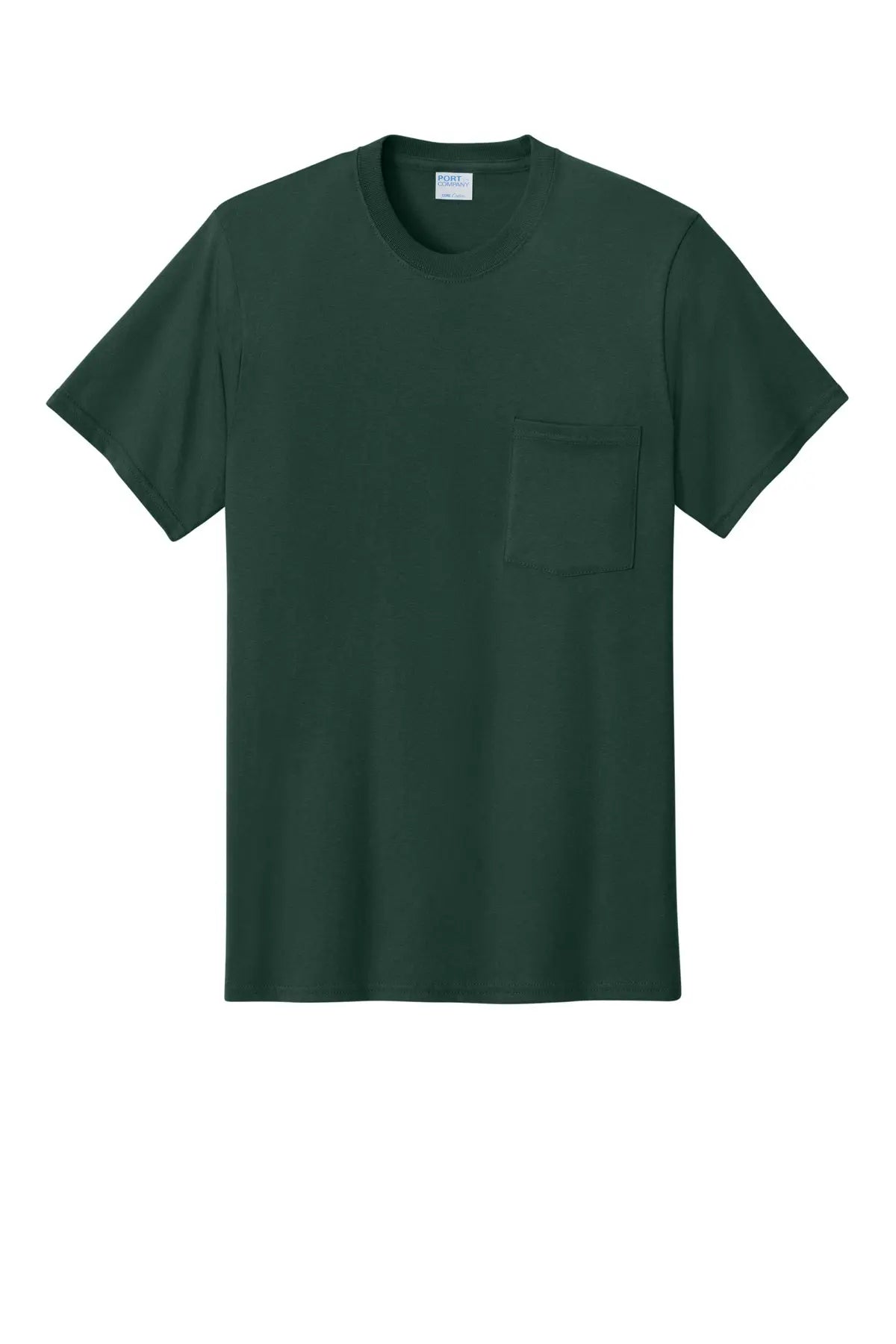 Port & Co™ Core Cotton Pocket Tee #PC54P