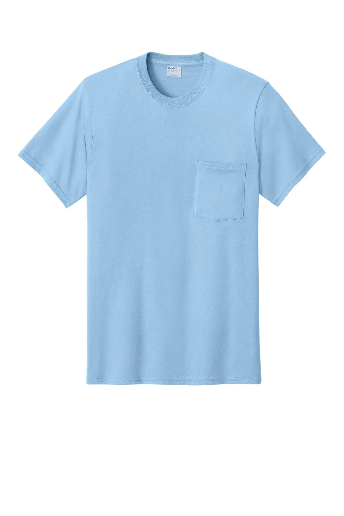 Port & Co™ Core Cotton Pocket Tee #PC54P