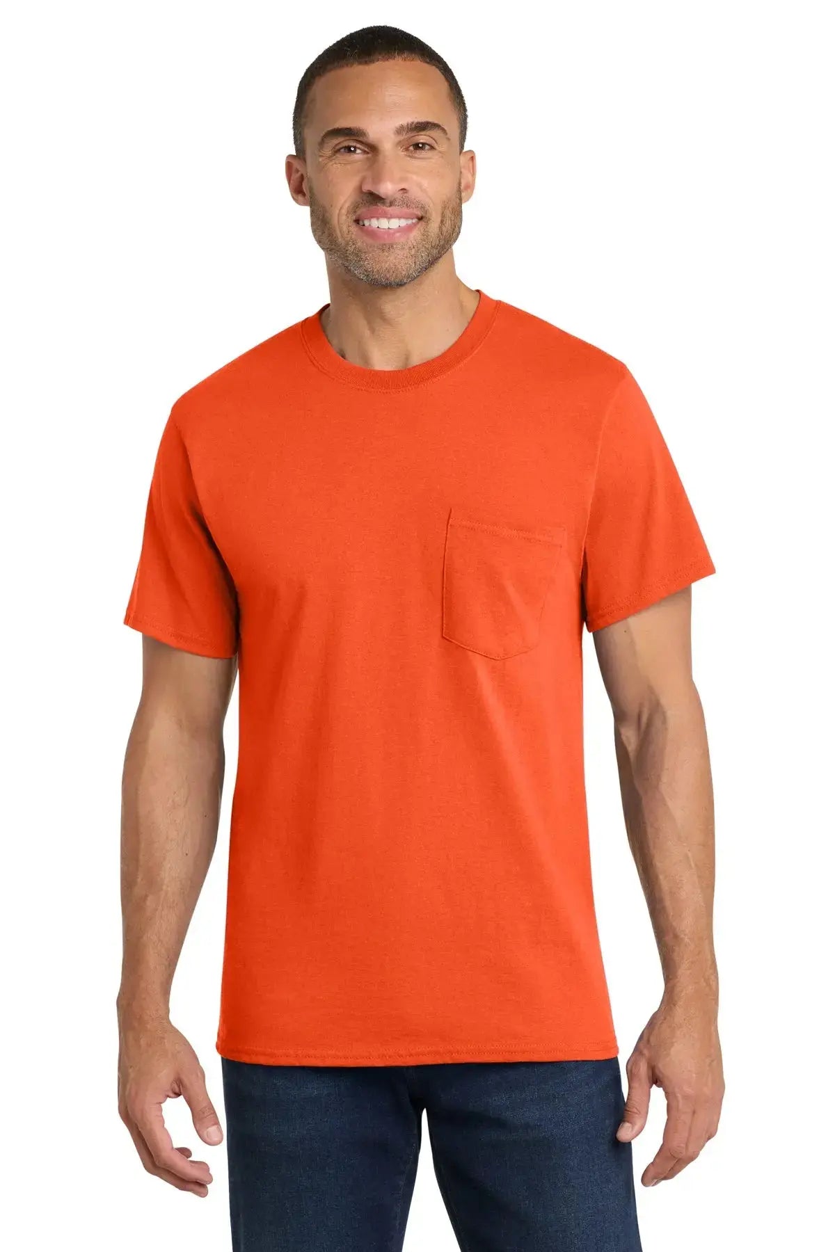 Port & Co™ Core Cotton Pocket Tee #PC54P Game Over Merch
