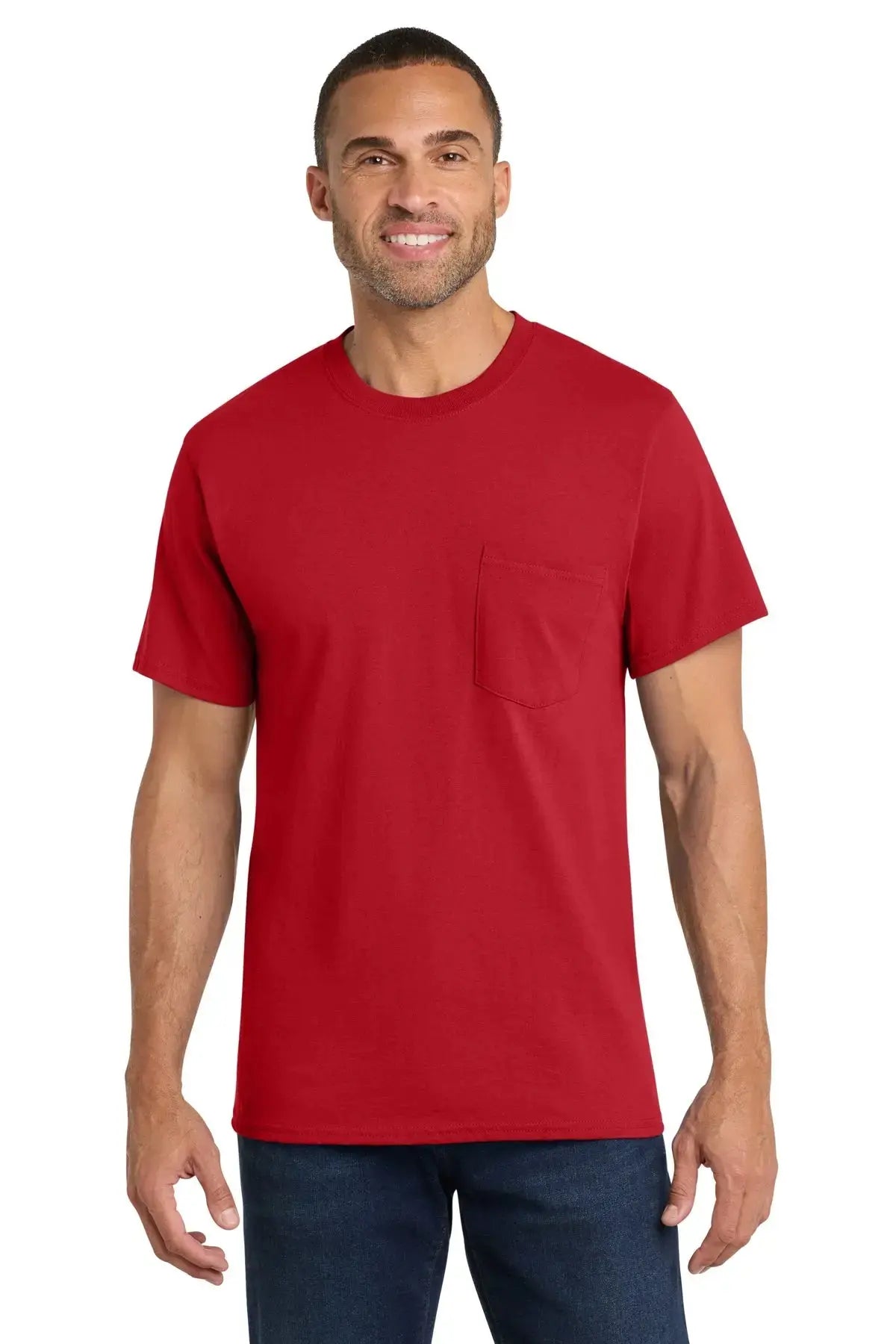 Port & Co™ Core Cotton Pocket Tee #PC54P Game Over Merch