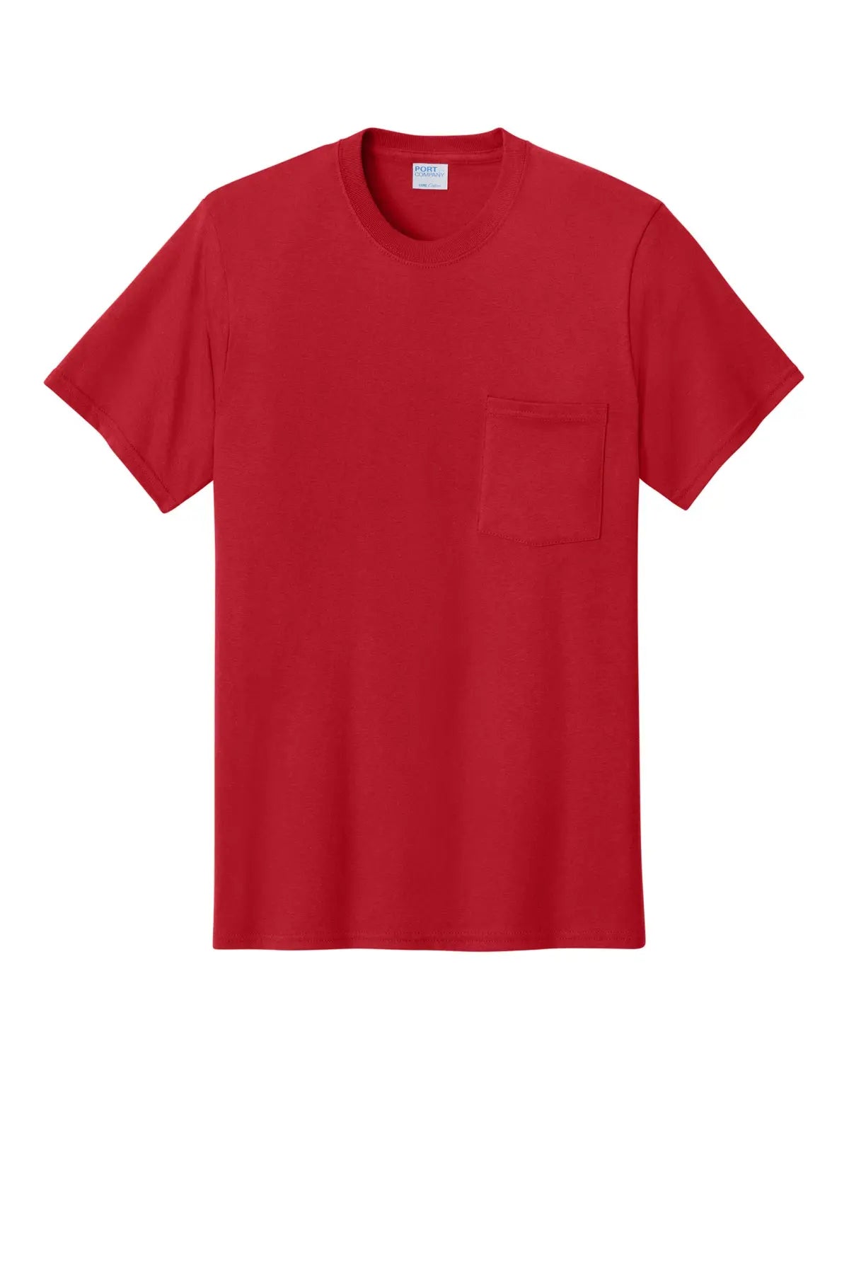 Port & Co™ Core Cotton Pocket Tee #PC54P