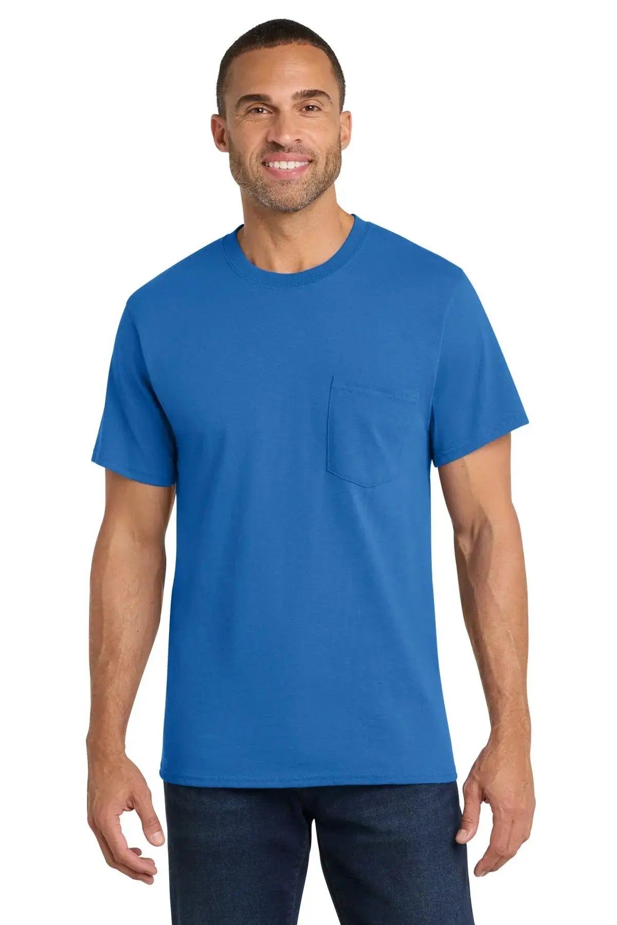 Port & Co™ Core Cotton Pocket Tee #PC54P Game Over Merch