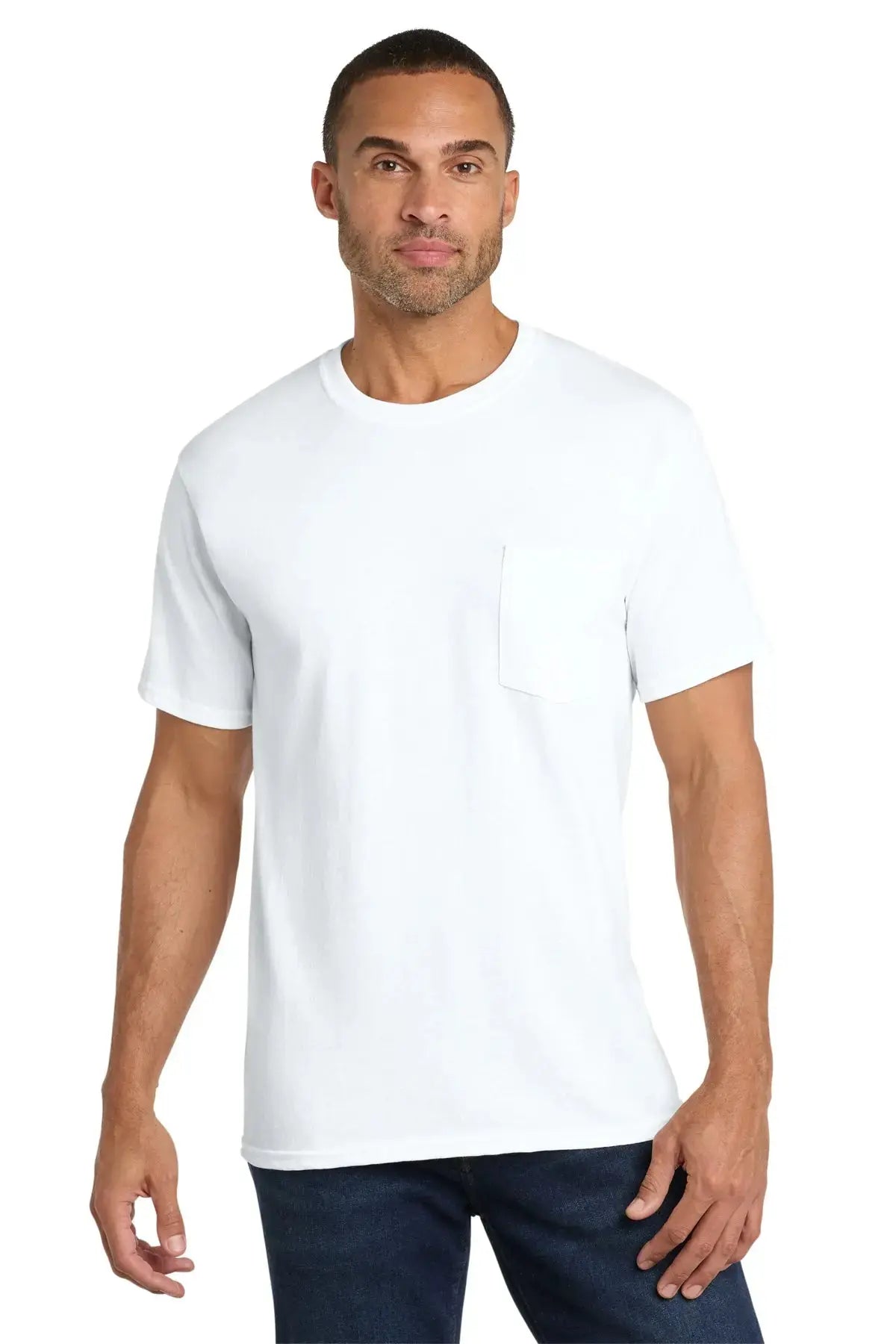 Port & Co™ Core Cotton Pocket Tee #PC54P Game Over Merch
