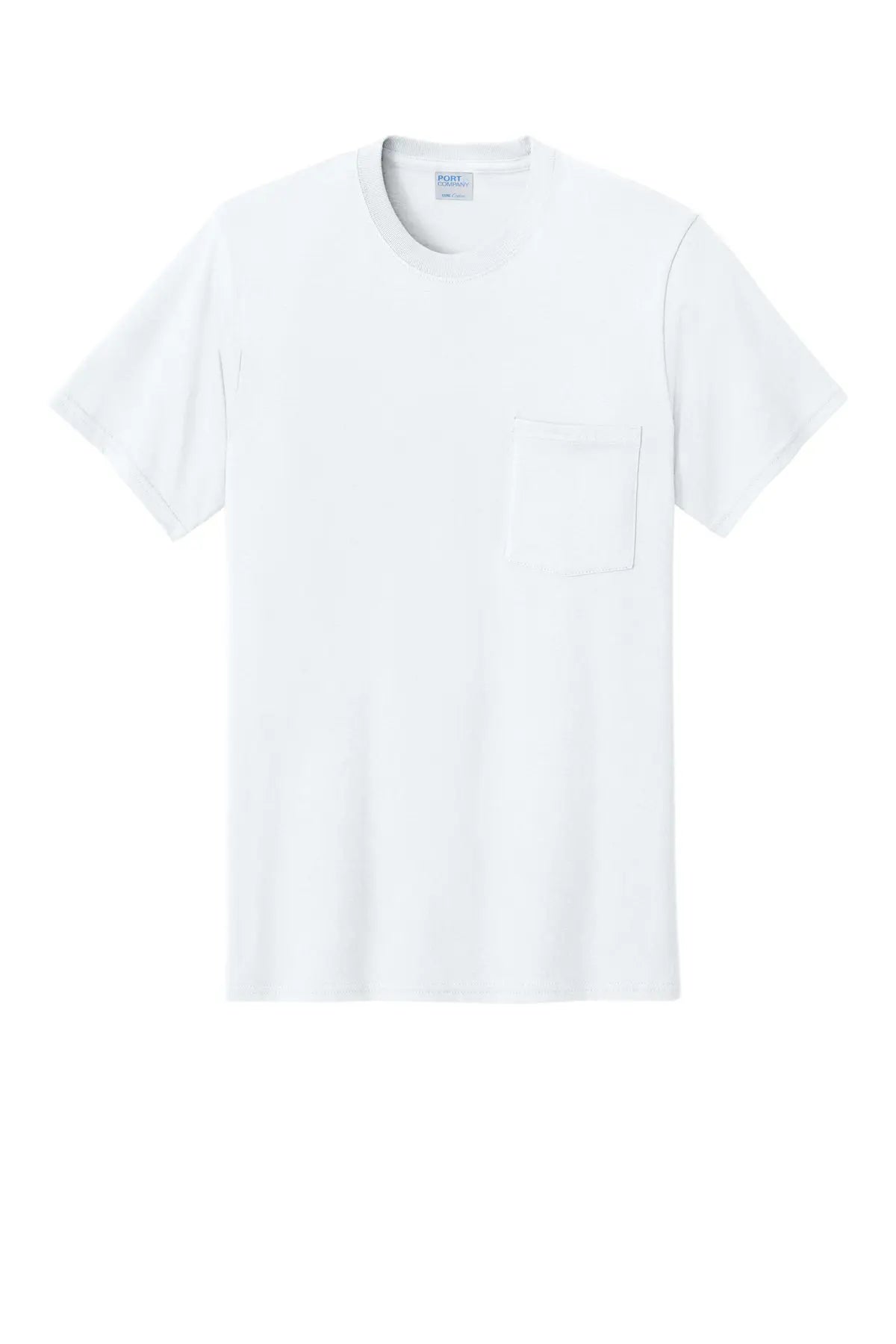 Port & Co™ Core Cotton Pocket Tee #PC54P