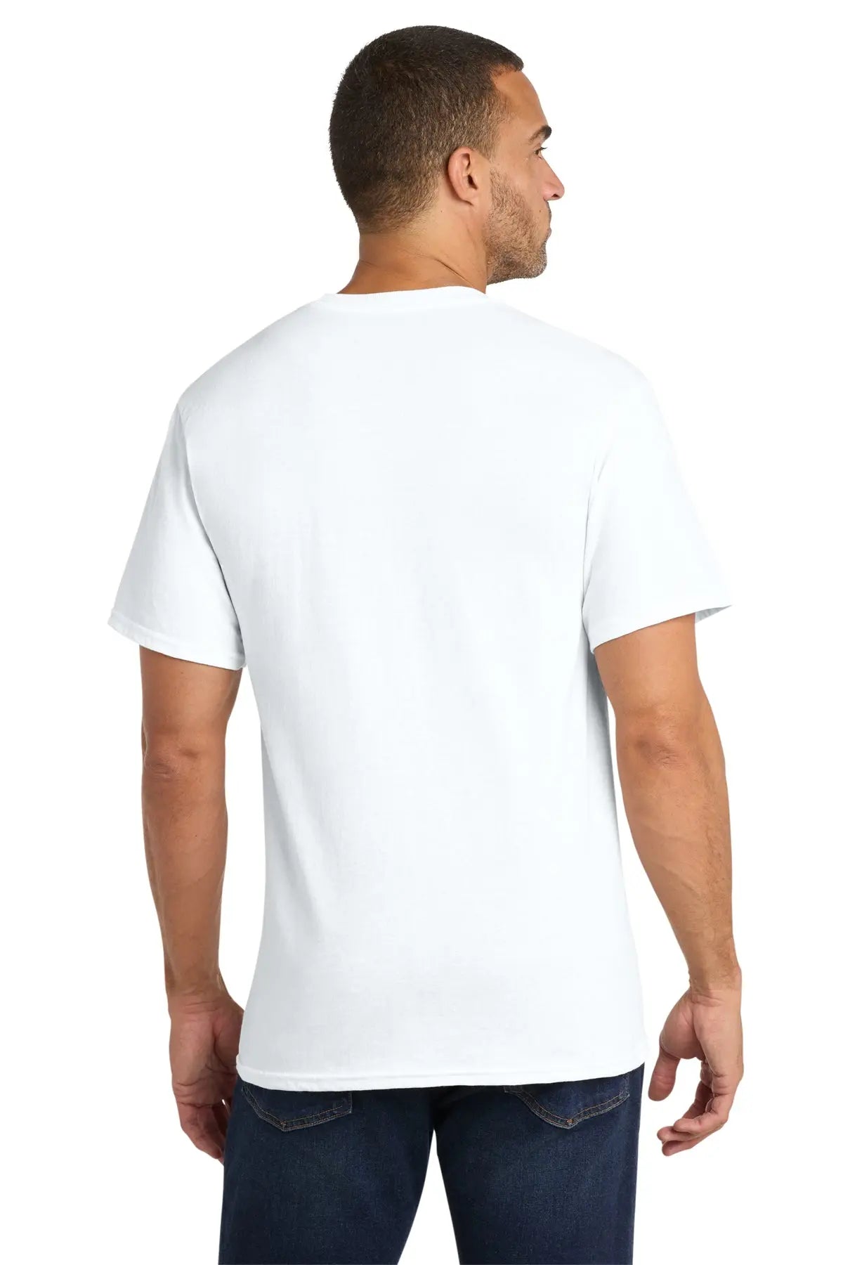 Port & Co™ Core Cotton Pocket Tee #PC54P