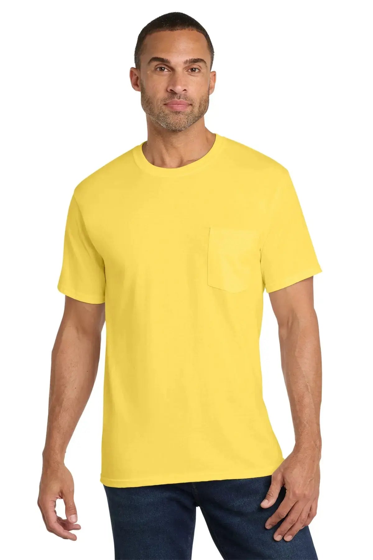Port & Co™ Core Cotton Pocket Tee #PC54P Game Over Merch