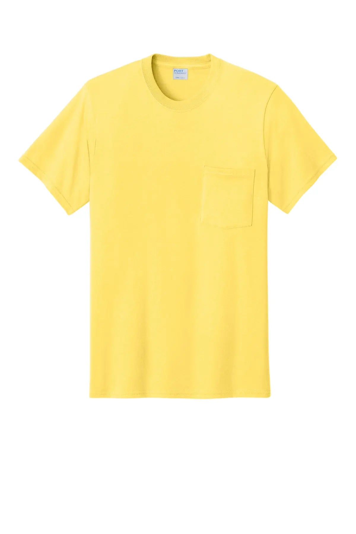Port & Co™ Core Cotton Pocket Tee #PC54P