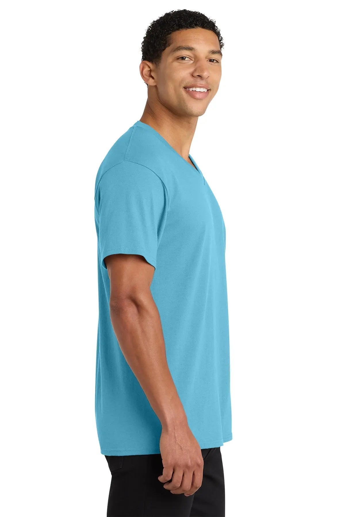 Port & Co™ Core Cotton V-Neck Tee #PC54V