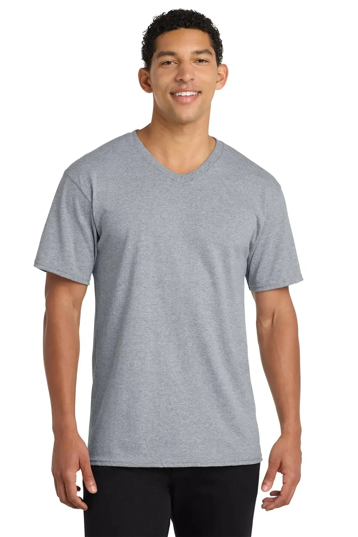 Port & Co™ Core Cotton V-Neck Tee #PC54V Game Over Merch