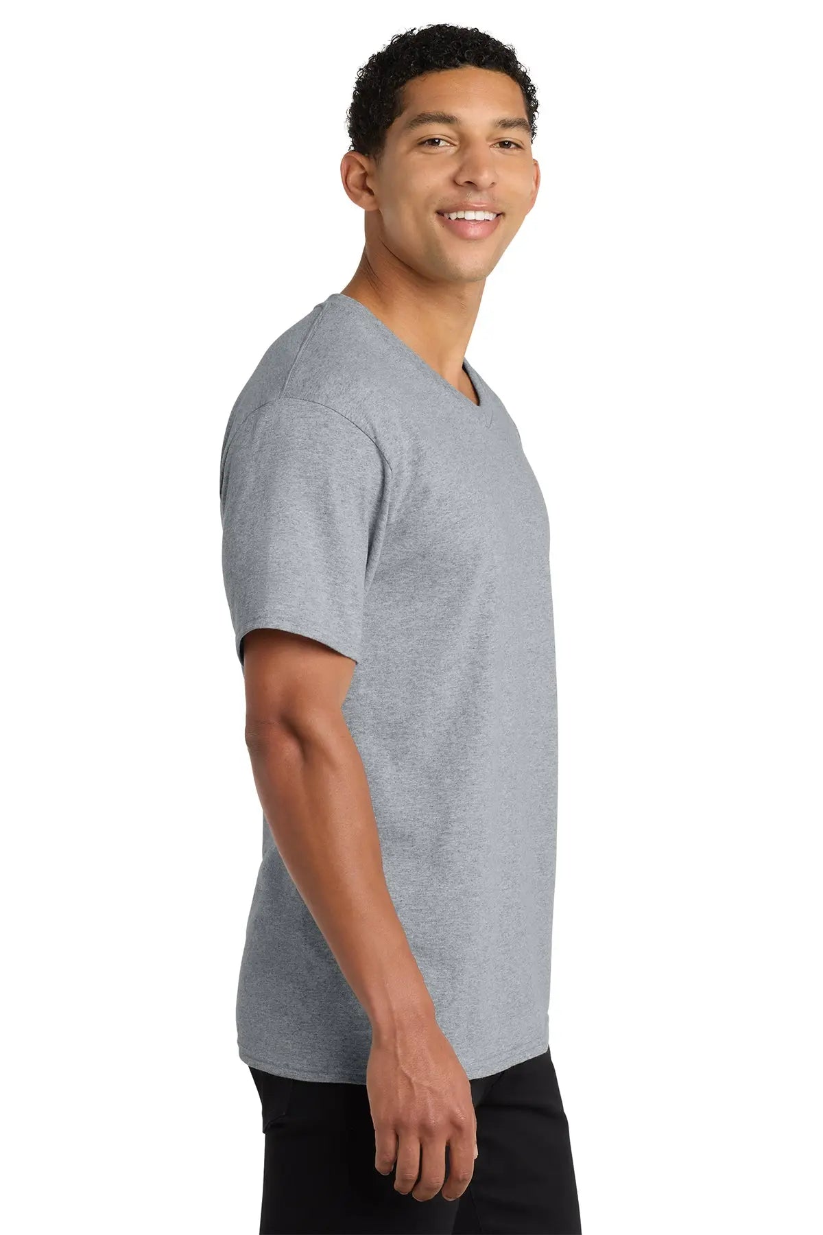 Port & Co™ Core Cotton V-Neck Tee #PC54V