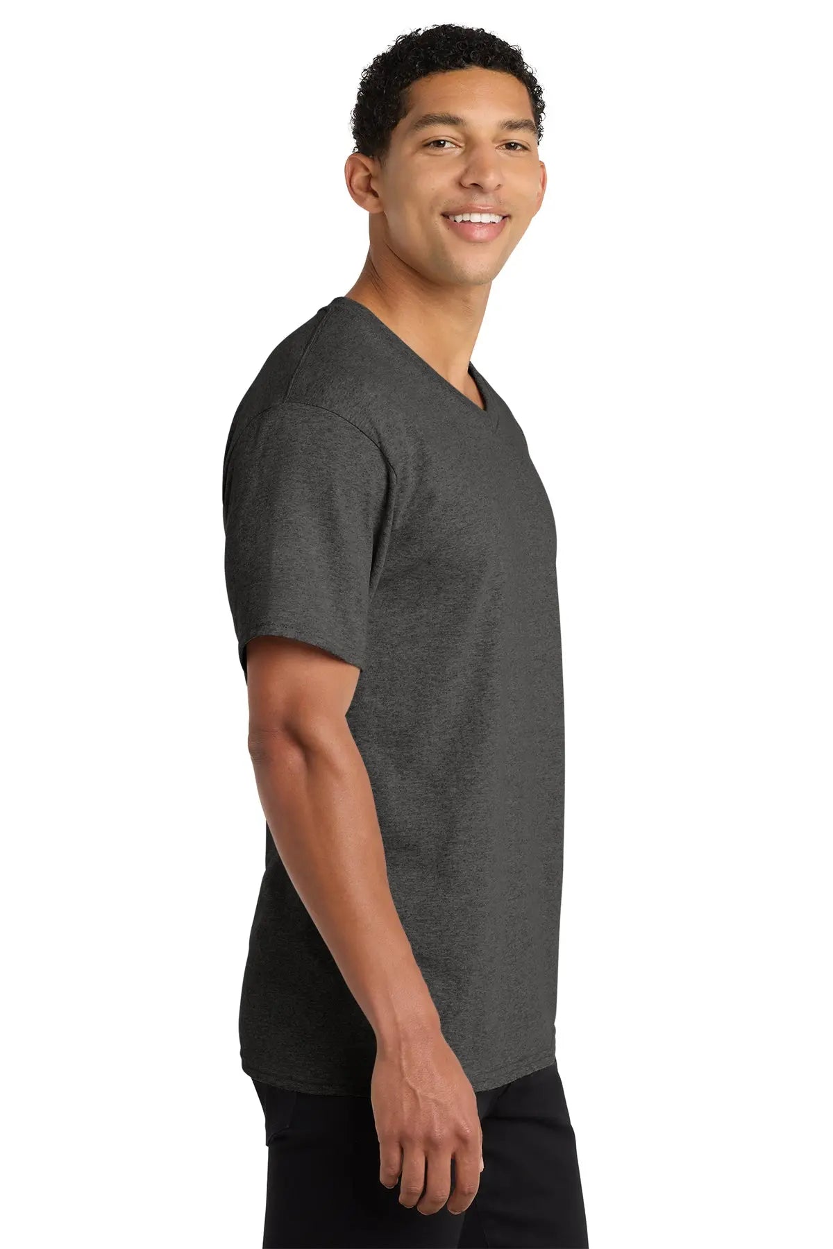 Port & Co™ Core Cotton V-Neck Tee #PC54V