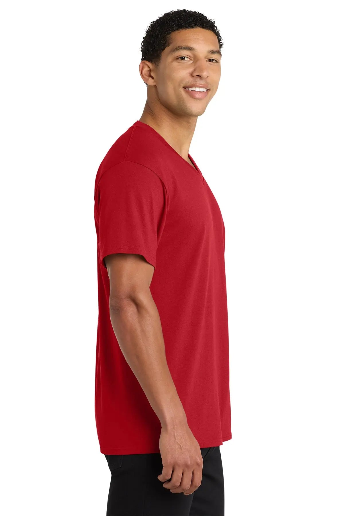 Port & Co™ Core Cotton V-Neck Tee #PC54V