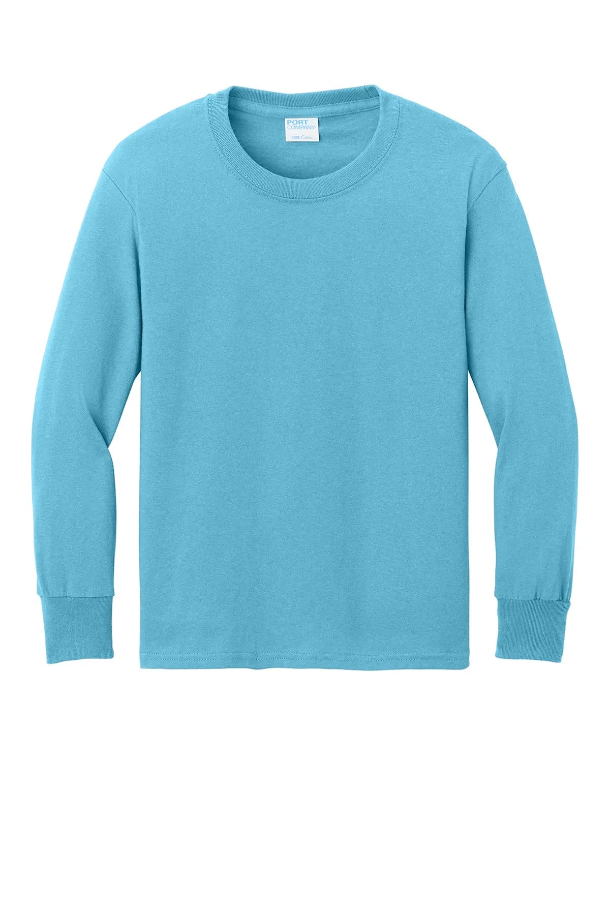 Port & Co™ Youth Long Sleeve Core Cotton Tee #PC54YLS