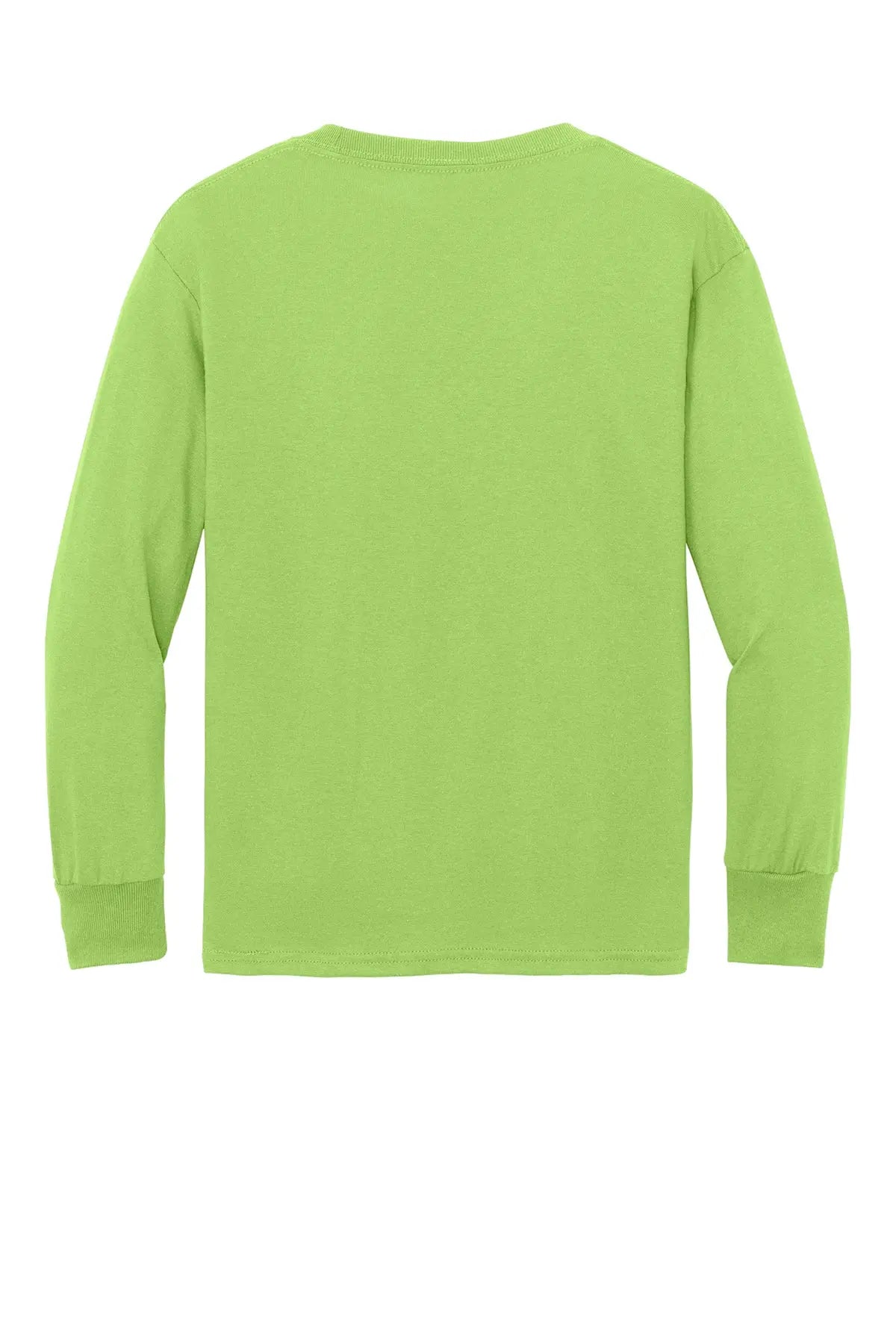 Port & Co™ Youth Long Sleeve Core Cotton Tee #PC54YLS