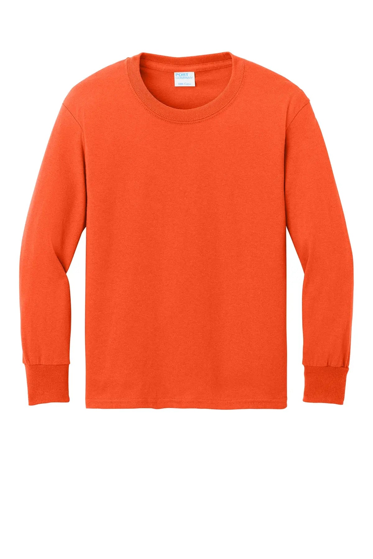 Port & Co™ Youth Long Sleeve Core Cotton Tee #PC54YLS