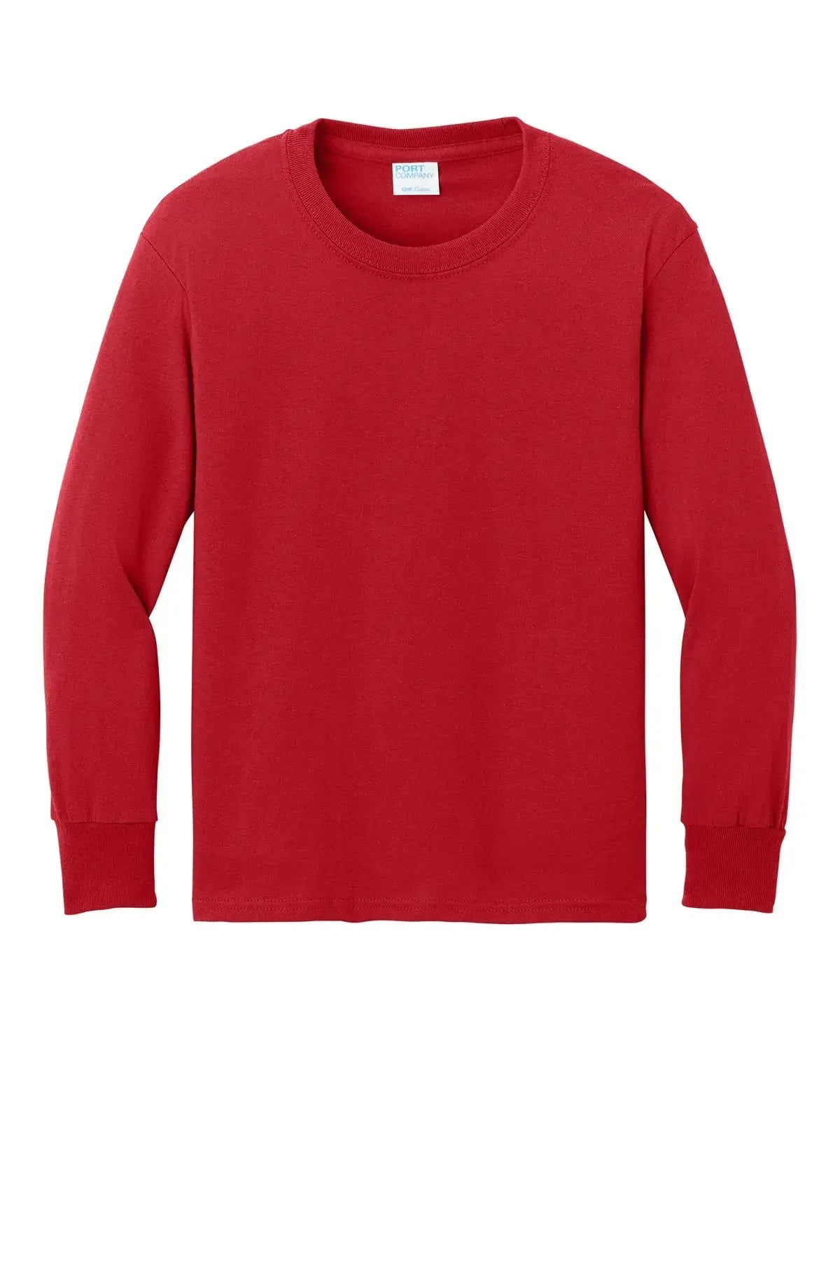 Port & Co™ Youth Long Sleeve Core Cotton Tee #PC54YLS Game Over Merch