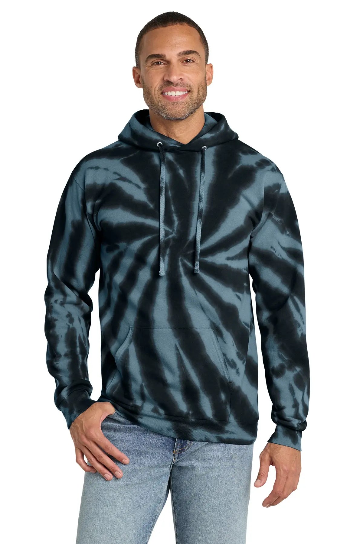 Port & Co™ Tie-Dye Pullover Hooded Sweatshirt #PC146