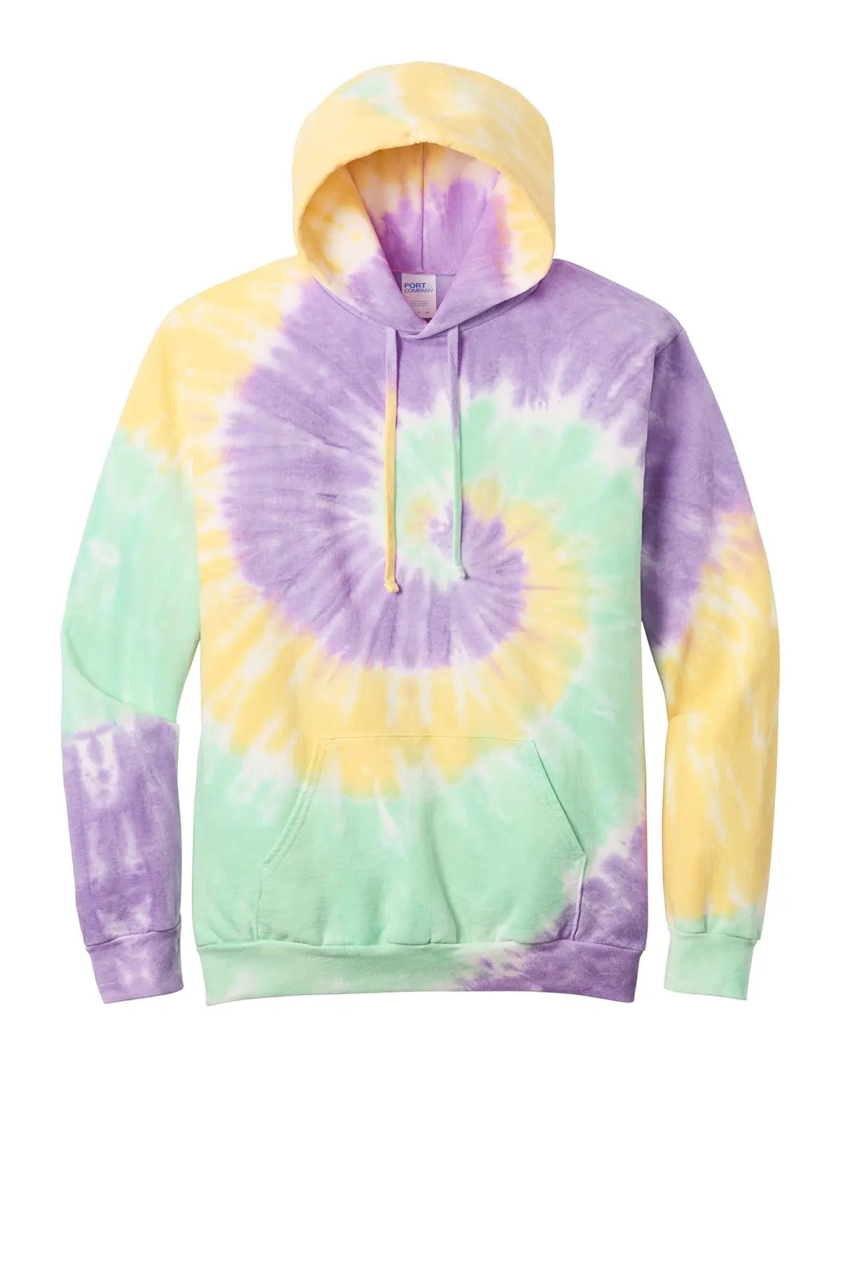 Port & Co™ Tie-Dye Pullover Hooded Sweatshirt #PC146