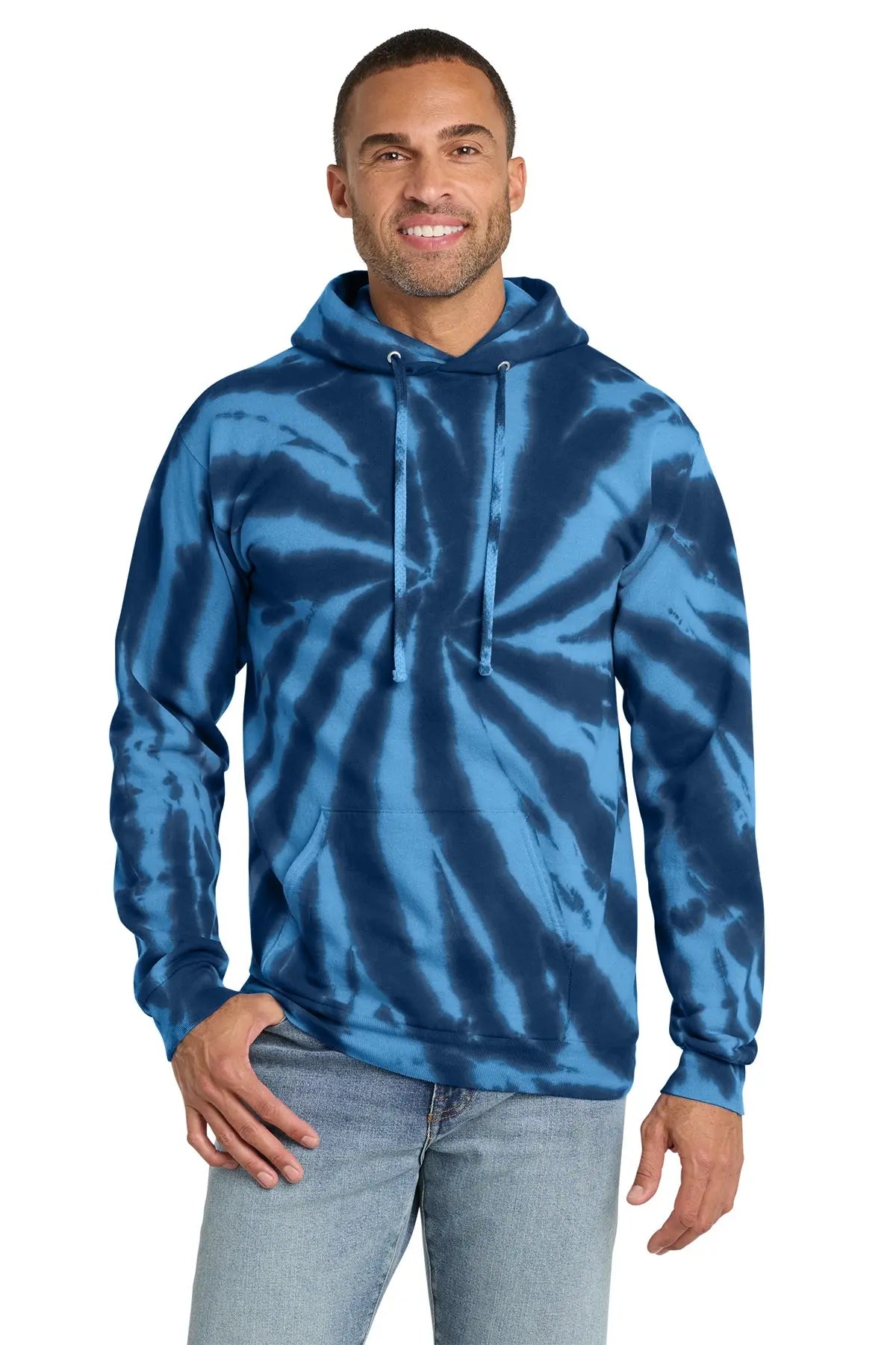 Port & Co™ Tie-Dye Pullover Hooded Sweatshirt #PC146