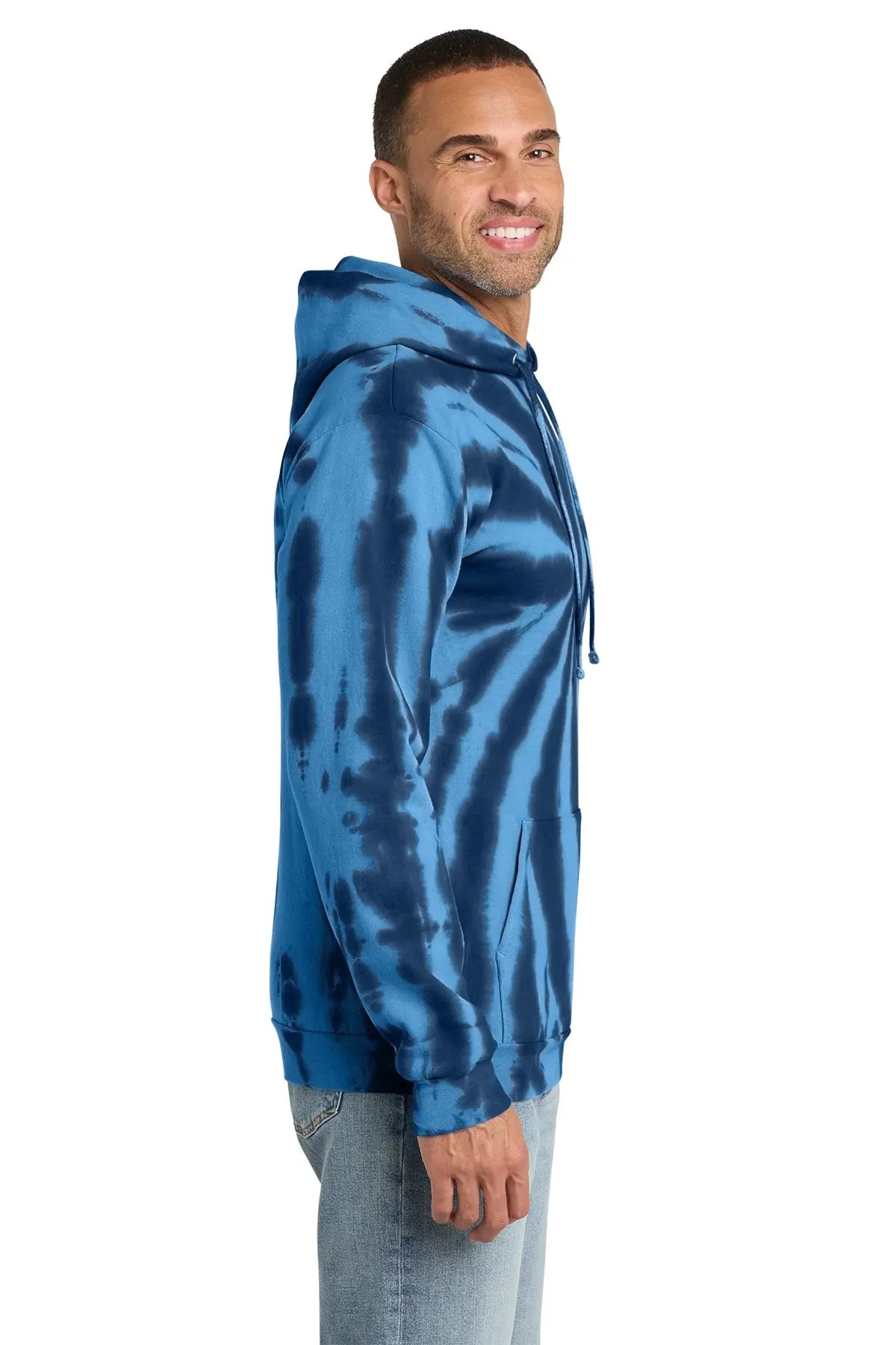 Port & Co™ Tie-Dye Pullover Hooded Sweatshirt #PC146