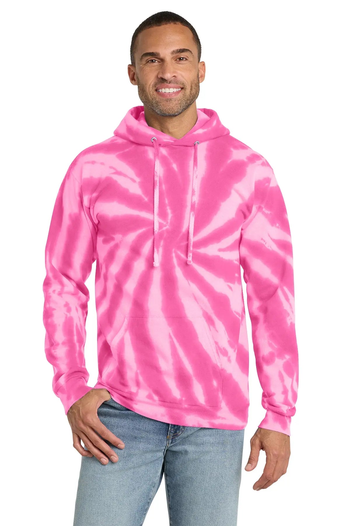 Port & Co™ Tie-Dye Pullover Hooded Sweatshirt #PC146