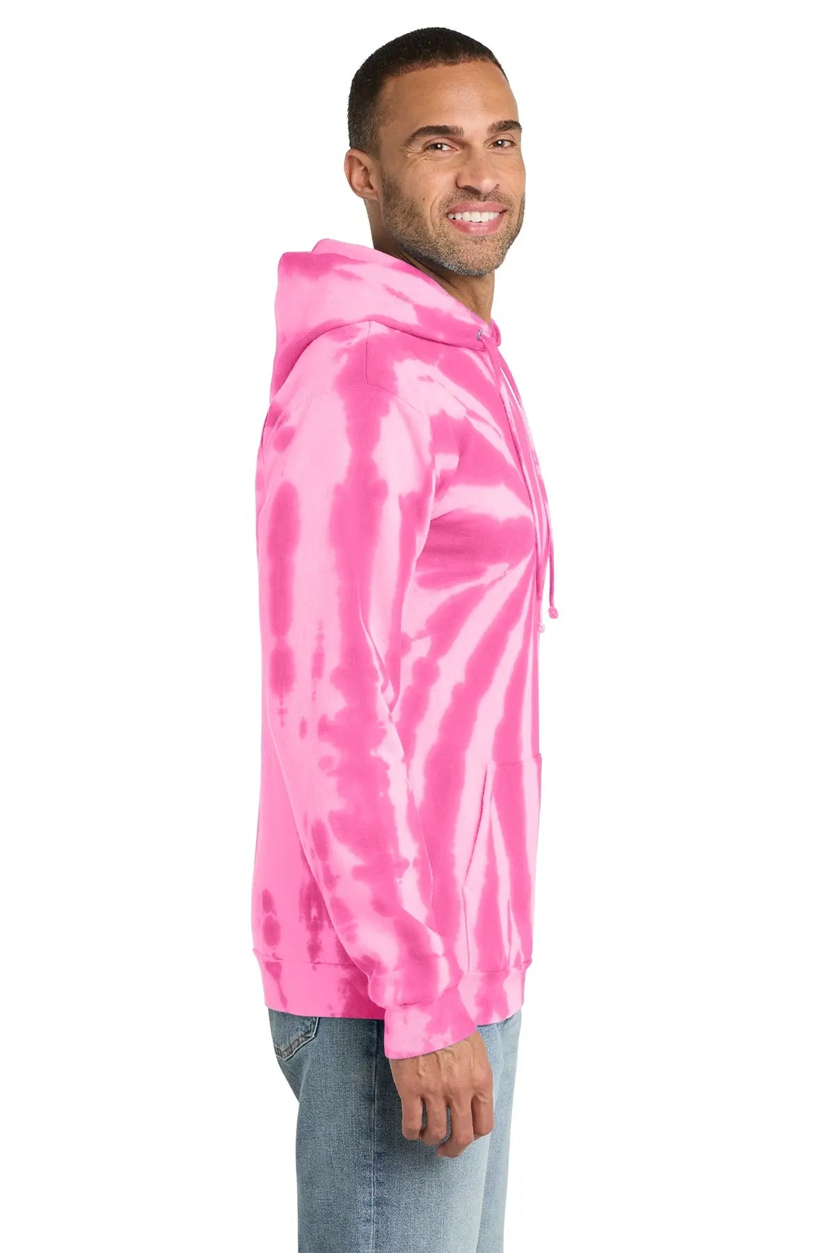 Port & Co™ Tie-Dye Pullover Hooded Sweatshirt #PC146
