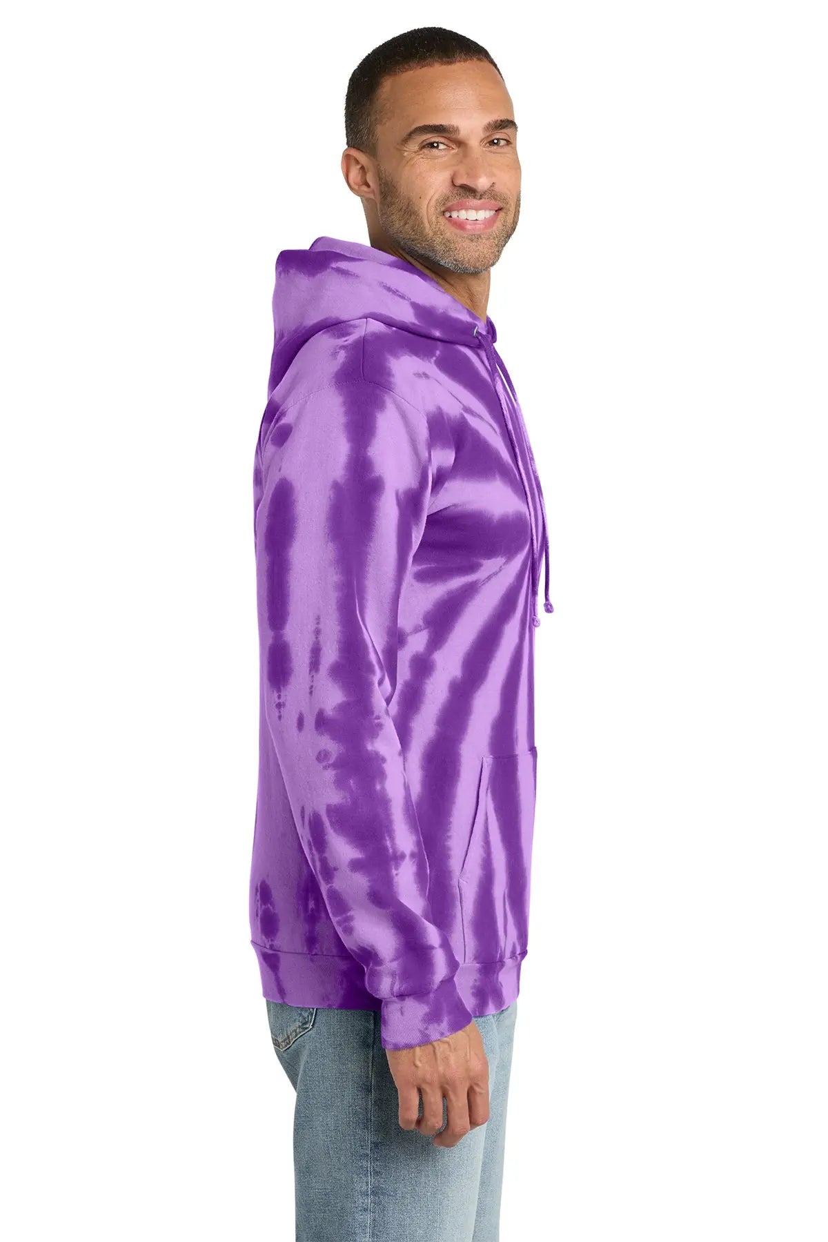 Port & Co™ Tie-Dye Pullover Hooded Sweatshirt #PC146
