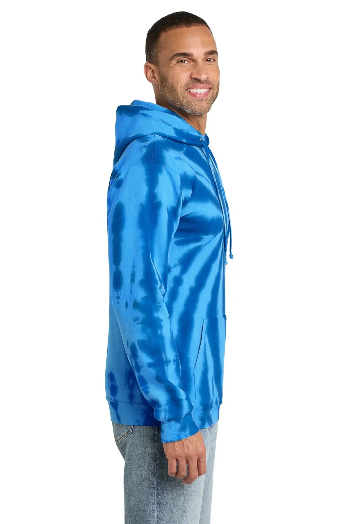 Port & Co™ Tie-Dye Pullover Hooded Sweatshirt #PC146
