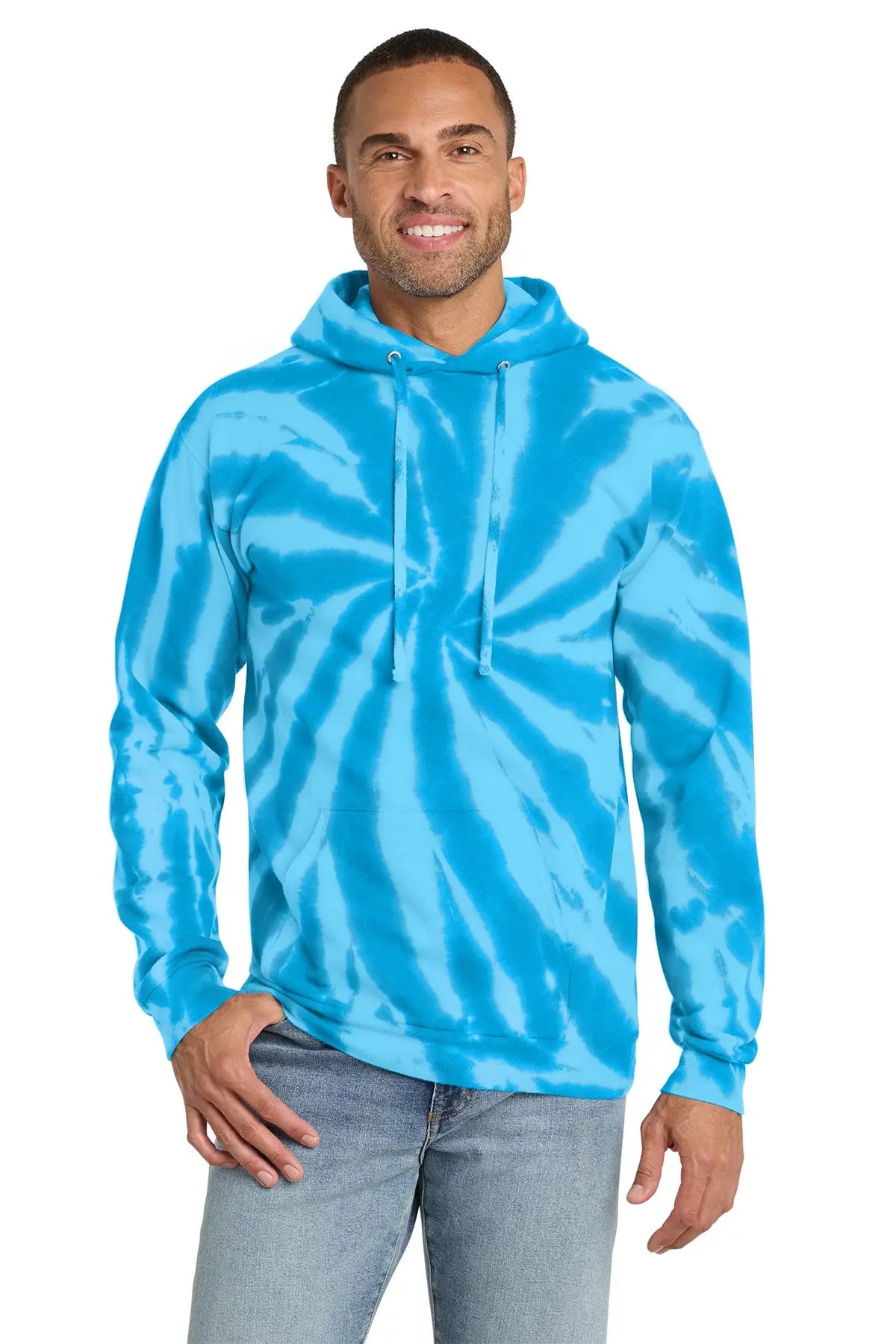 Port & Co™ Tie-Dye Pullover Hooded Sweatshirt #PC146