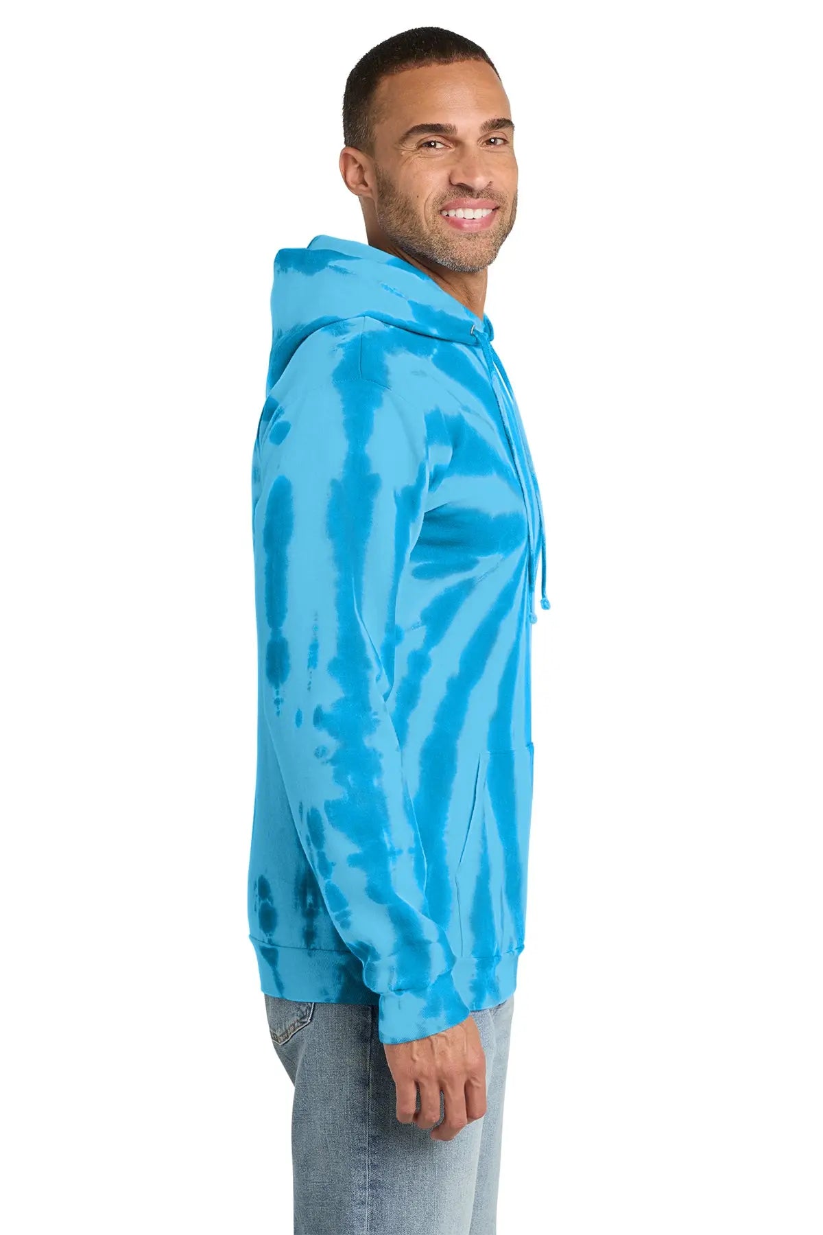 Port & Co™ Tie-Dye Pullover Hooded Sweatshirt #PC146