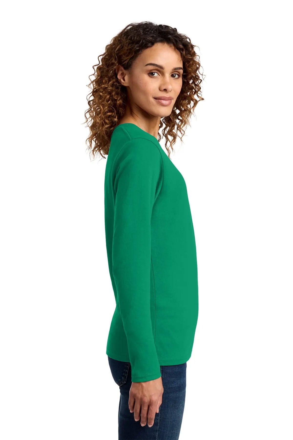 Port & Co™ Women's Long Sleeve Core Cotton Tee #LPC54LS