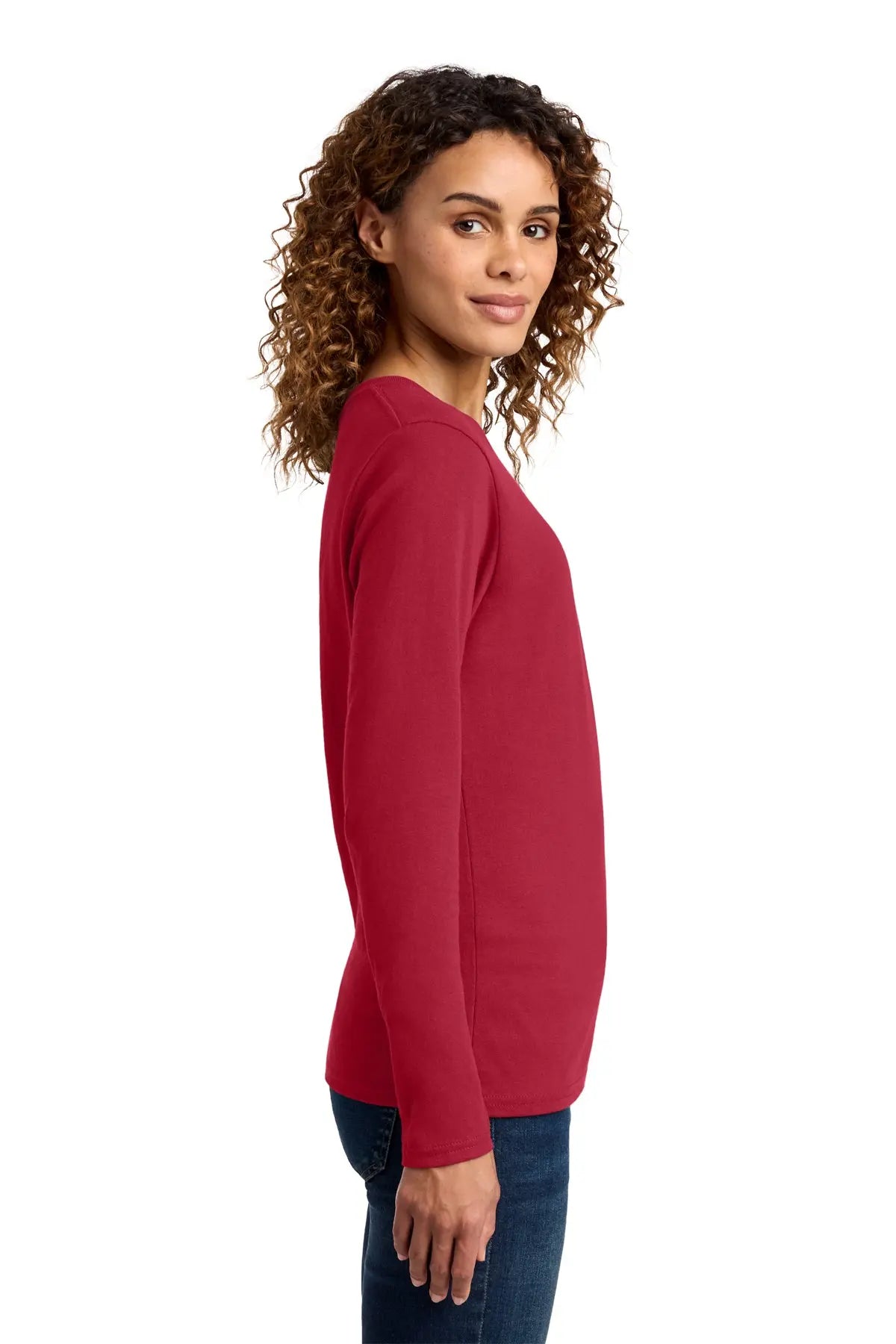 Port & Co™ Women's Long Sleeve Core Cotton Tee #LPC54LS