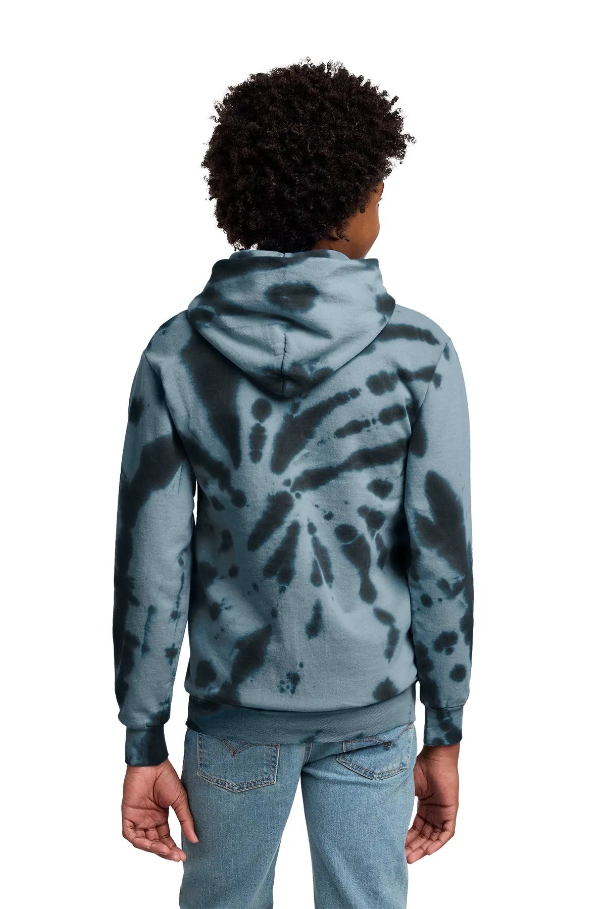 Port & Co™ Youth Tie-Dye Pullover Hooded Sweatshirt #PC146Y