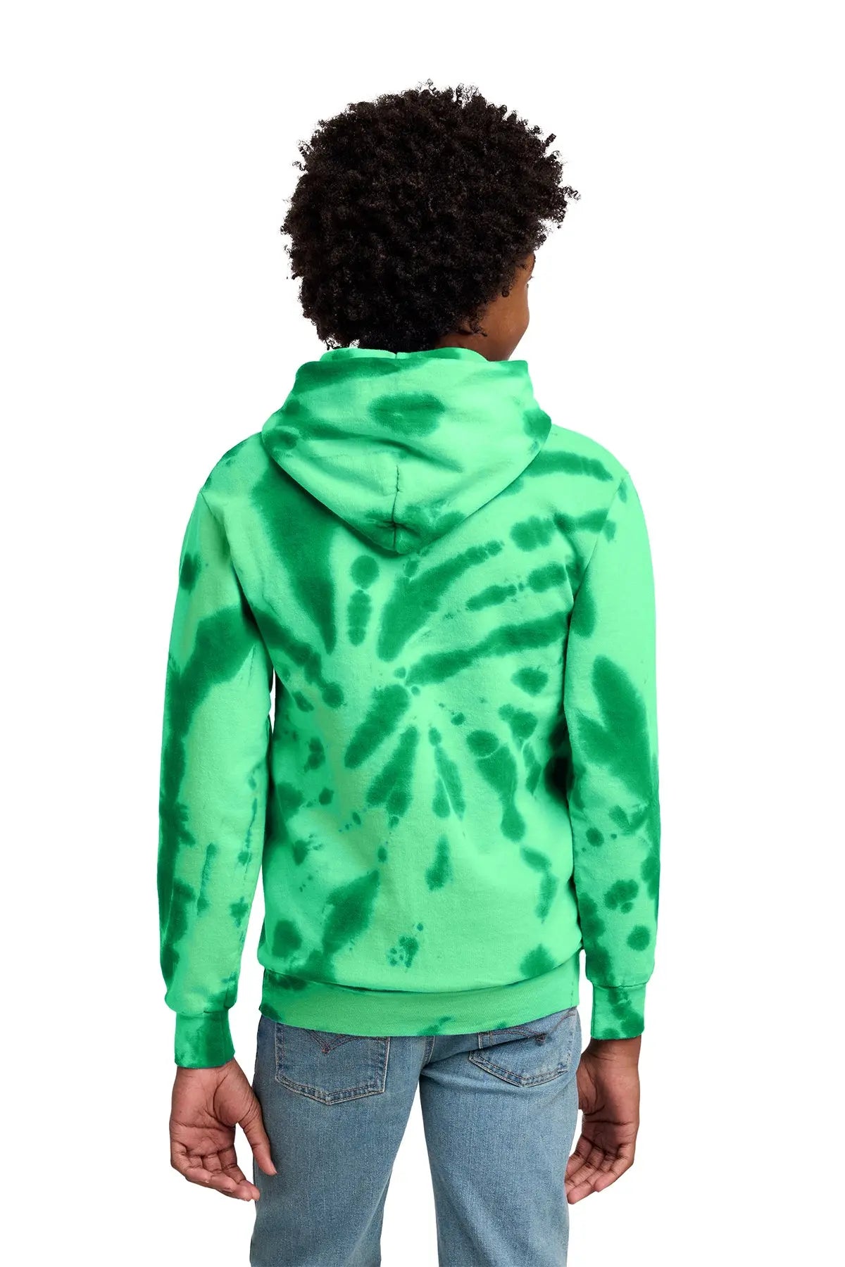 Port & Co™ Youth Tie-Dye Pullover Hooded Sweatshirt #PC146Y
