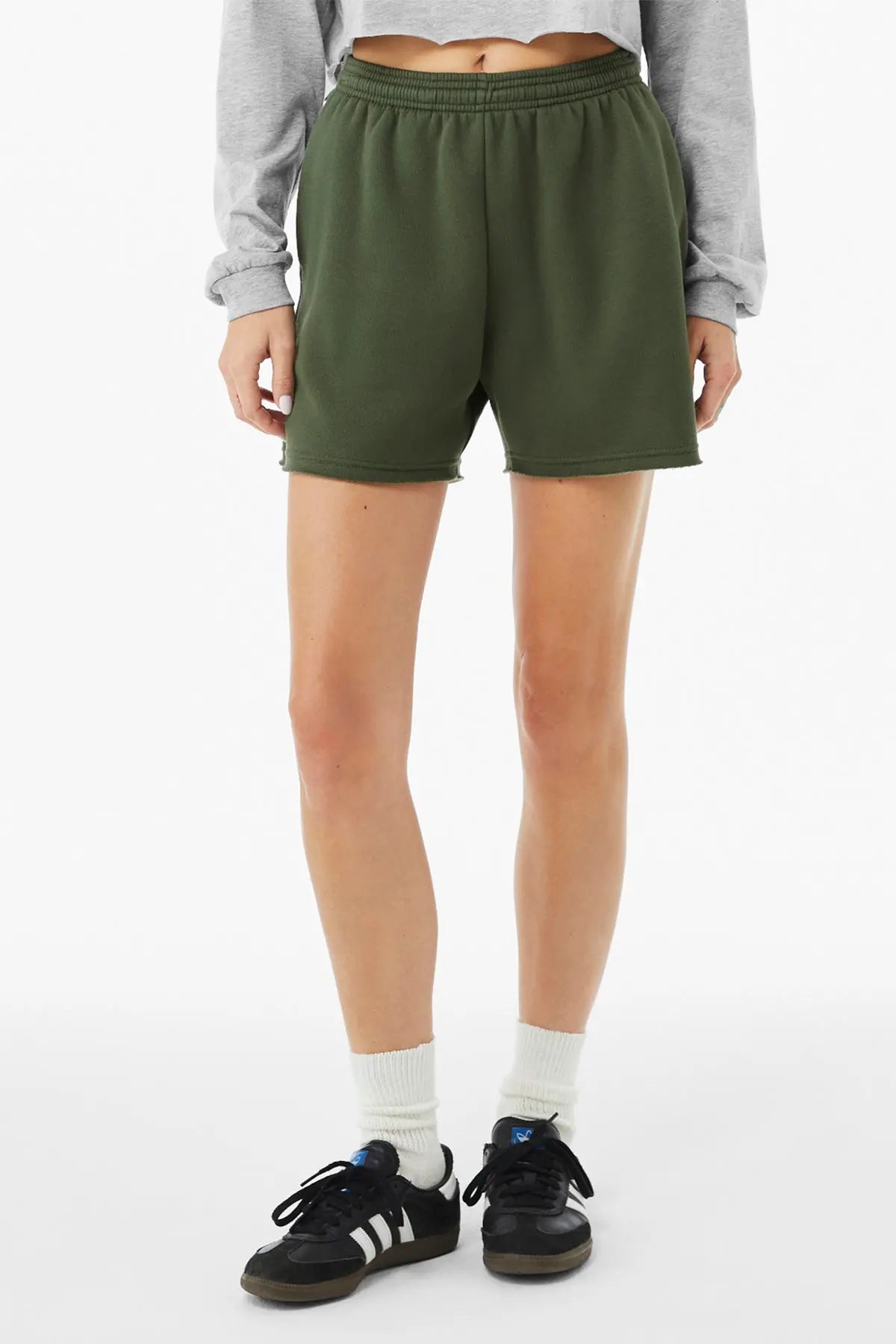 BELLA+CANVAS® Women’s Cutoff Sweatshort #BC3787