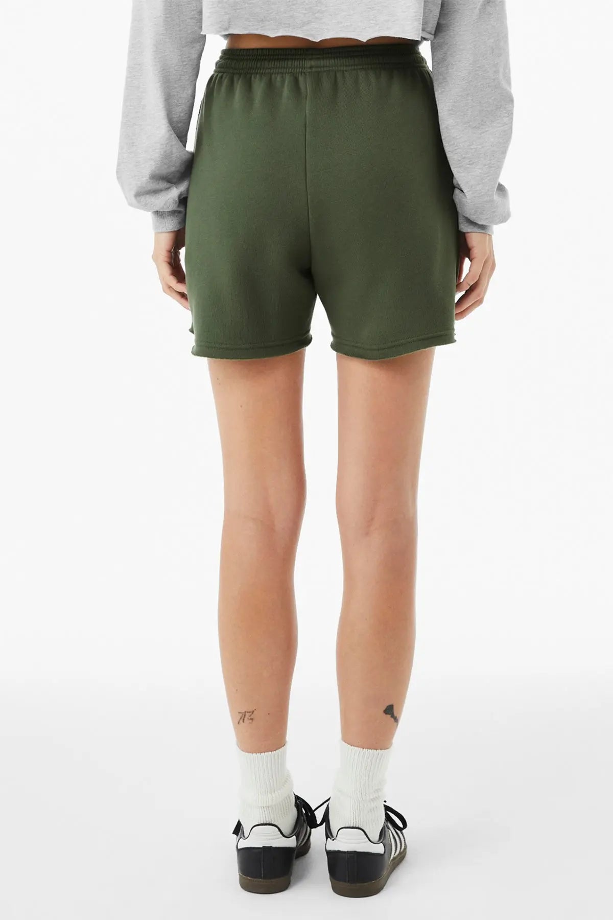 BELLA+CANVAS® Women’s Cutoff Sweatshort #BC3787